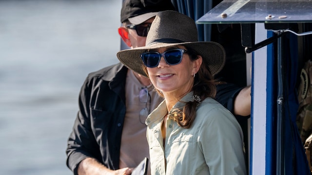 Mary de Dinamarca en un viaje a Brasil en octubre de 2024