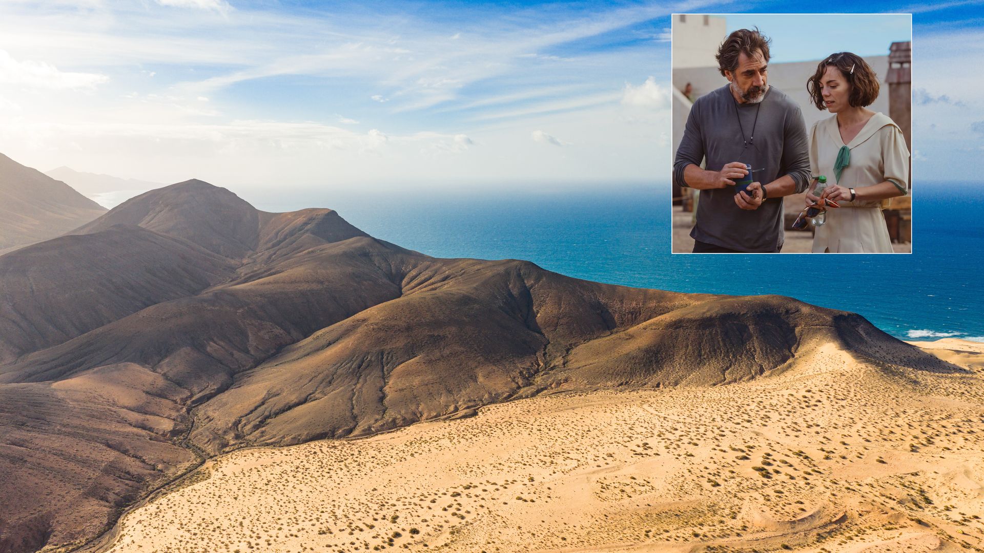Península de Jandía, Fuerteventura, Javier Bardem y Vicky Luengo