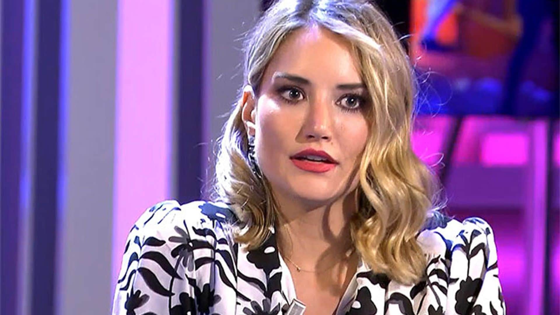 Alba Carrillo, tajante: ‘Estoy disgustada, hay cosas que estoy escuchando de Jorge que no me están gustando’