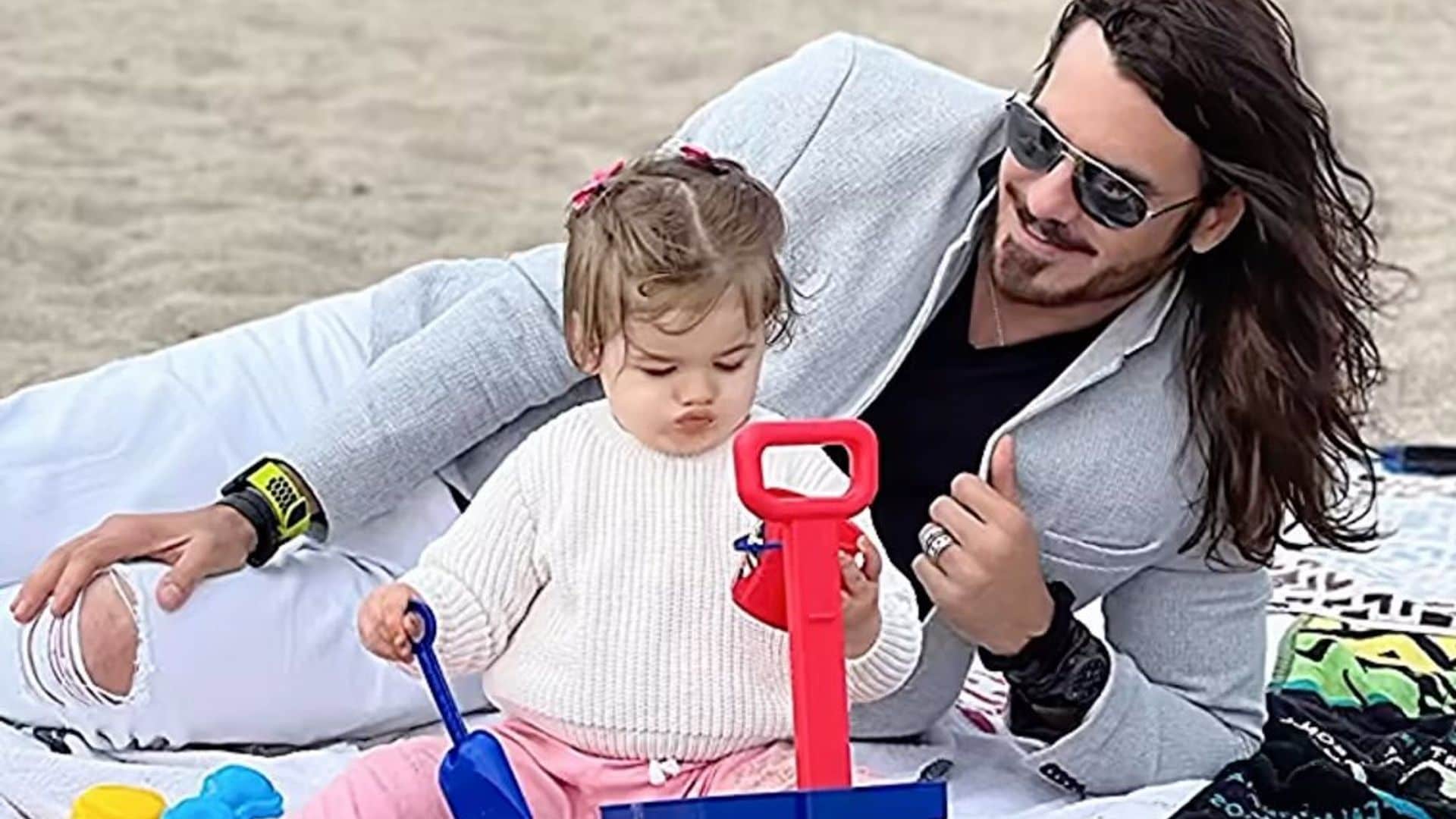 Con un tierno video, Mario Cimarro muestra lo grande y linda está su hija Brianna