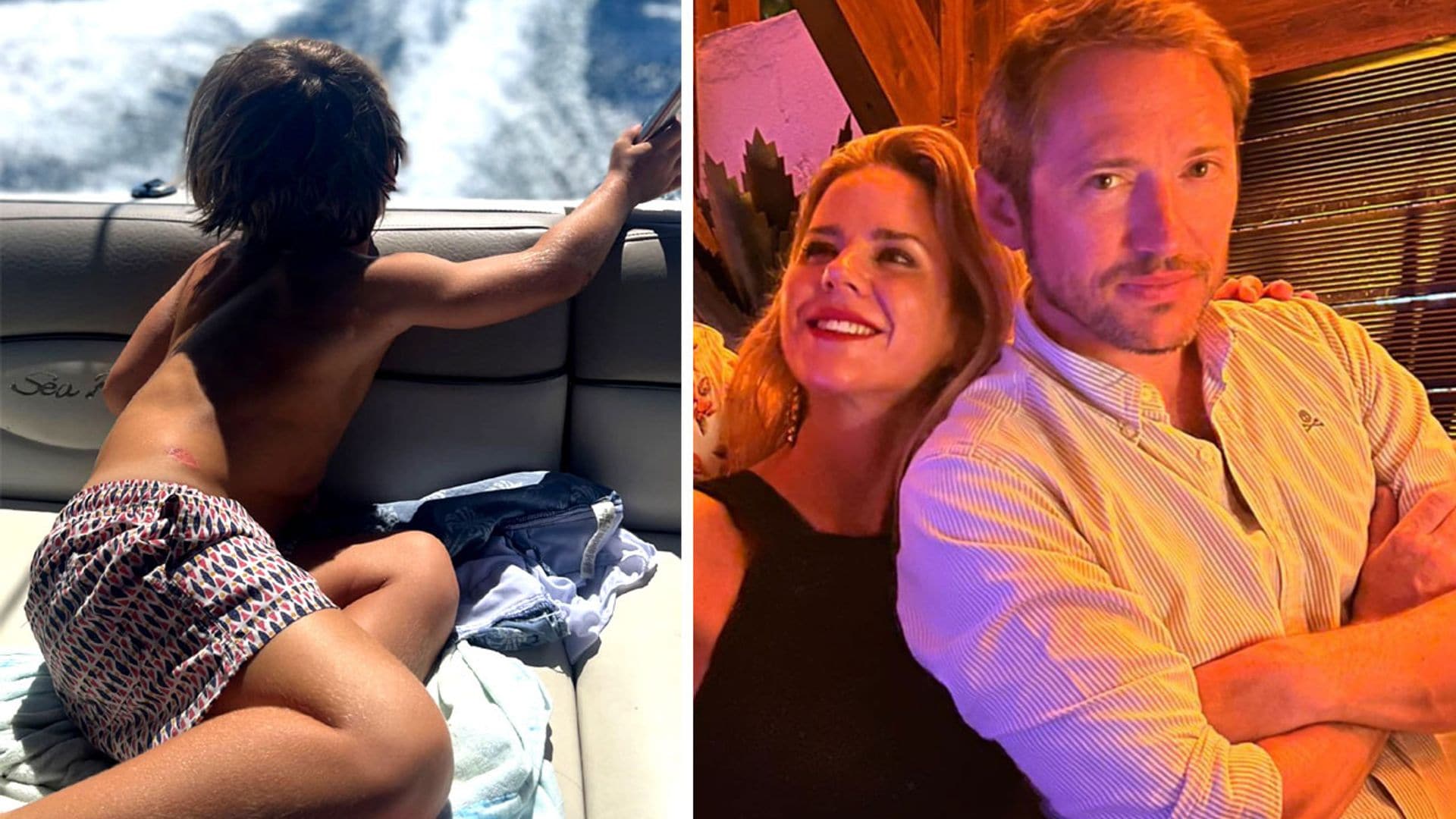 Las divertidas vacaciones en familia de Amelia Bono y Manuel Martos tras su reconciliación