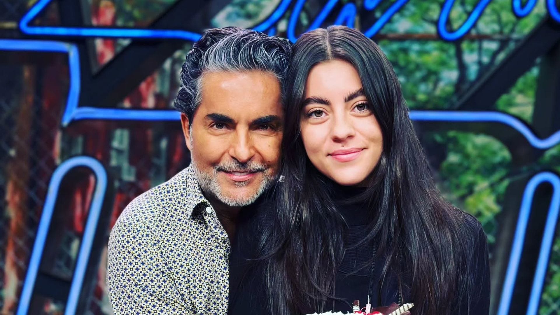 Raúl Araiza y su hija Roberta