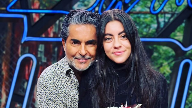 Raúl Araiza y su hija Roberta