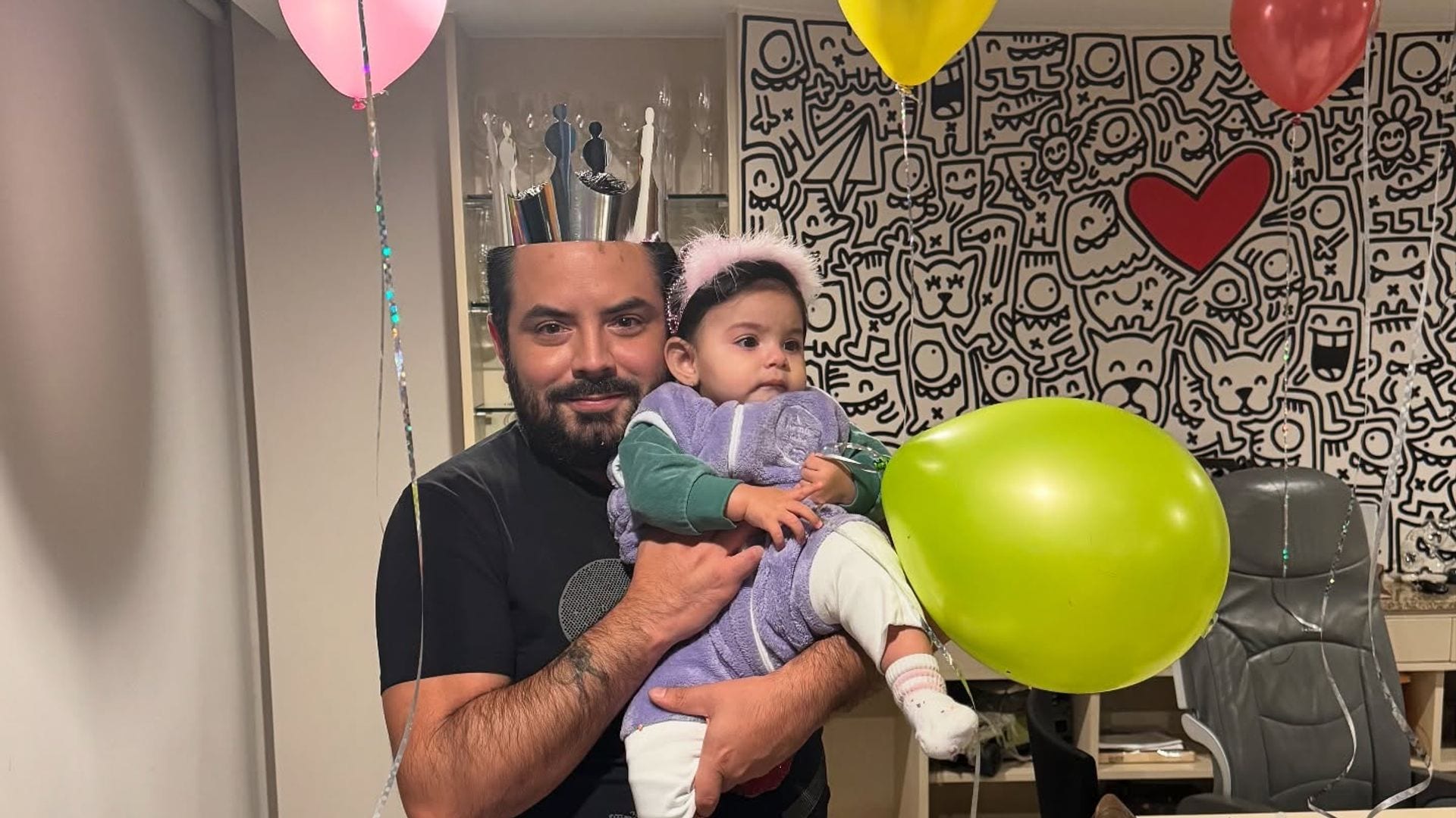 La pareja de José Eduardo Derbez muestra un vistazo de los preparativos de la fiesta de cumpleaños de Tessa