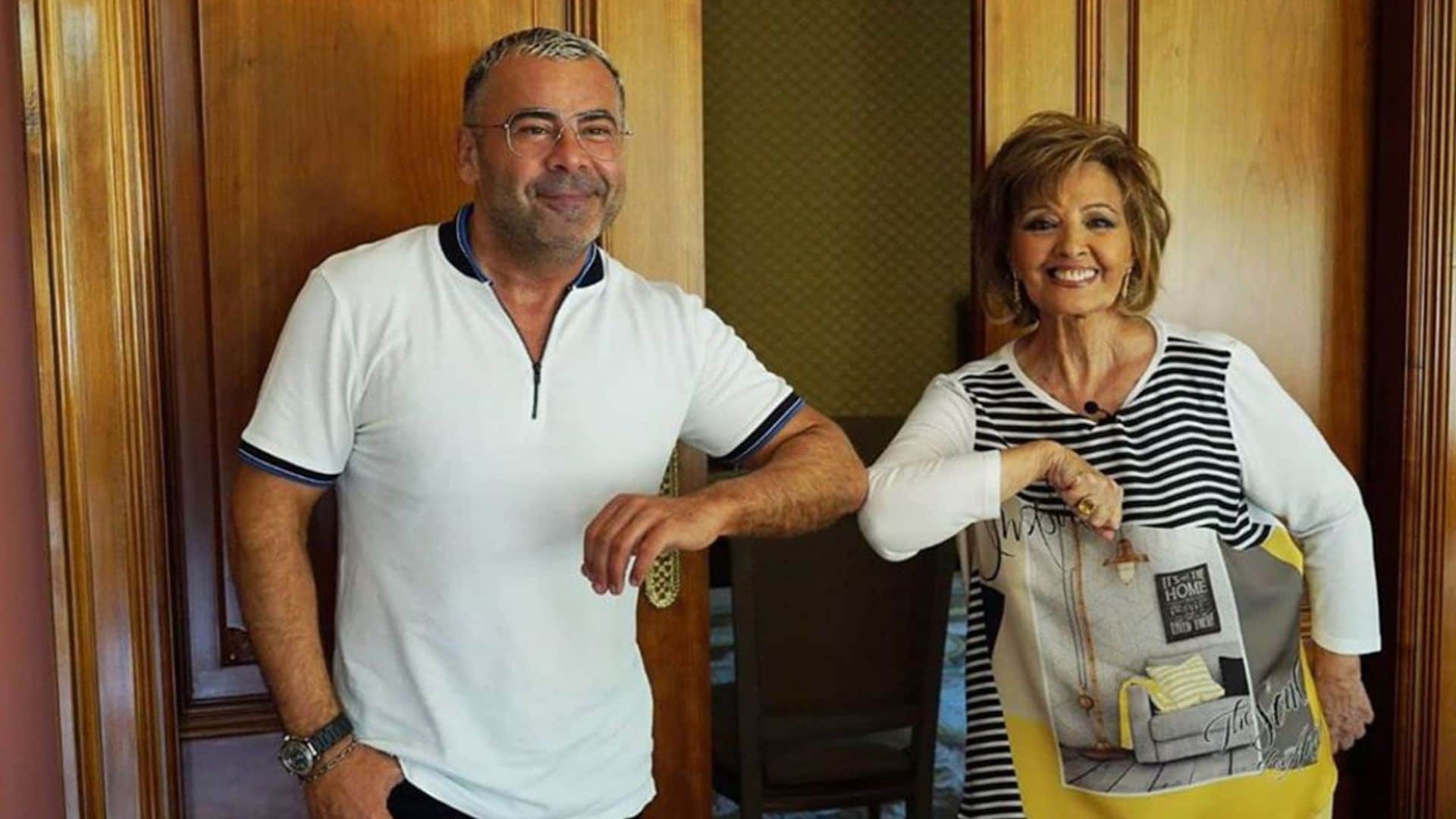 Jorge Javier Vázquez se sincera con María Teresa Campos sobre el amor y la relación con su padre