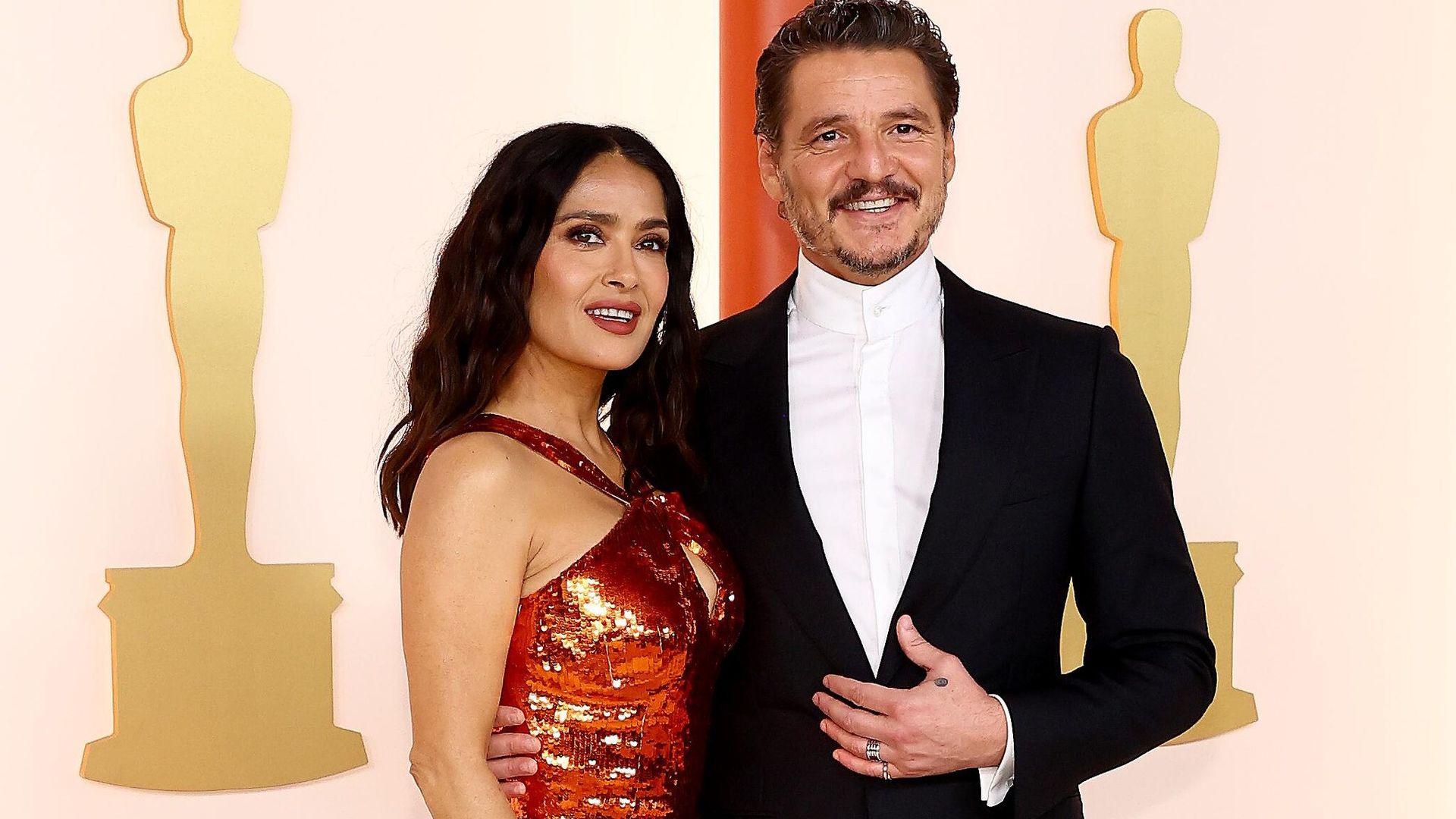 Salma Hayek,la fan #1 de Pedro Pascal en los Oscar 2023 | ¡HOLA!