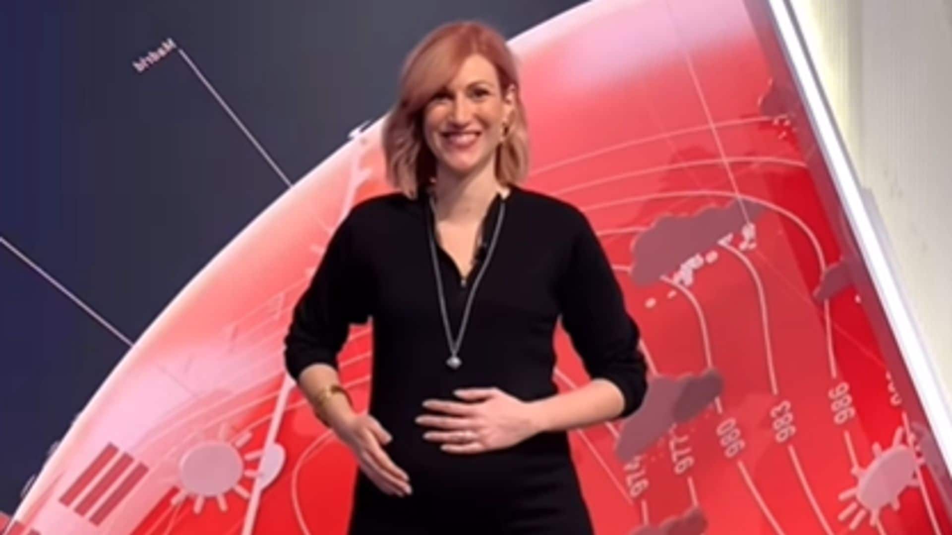 Te contamos quién es la otra presentadora de 'El Tiempo' de Telecinco que también está embarazada