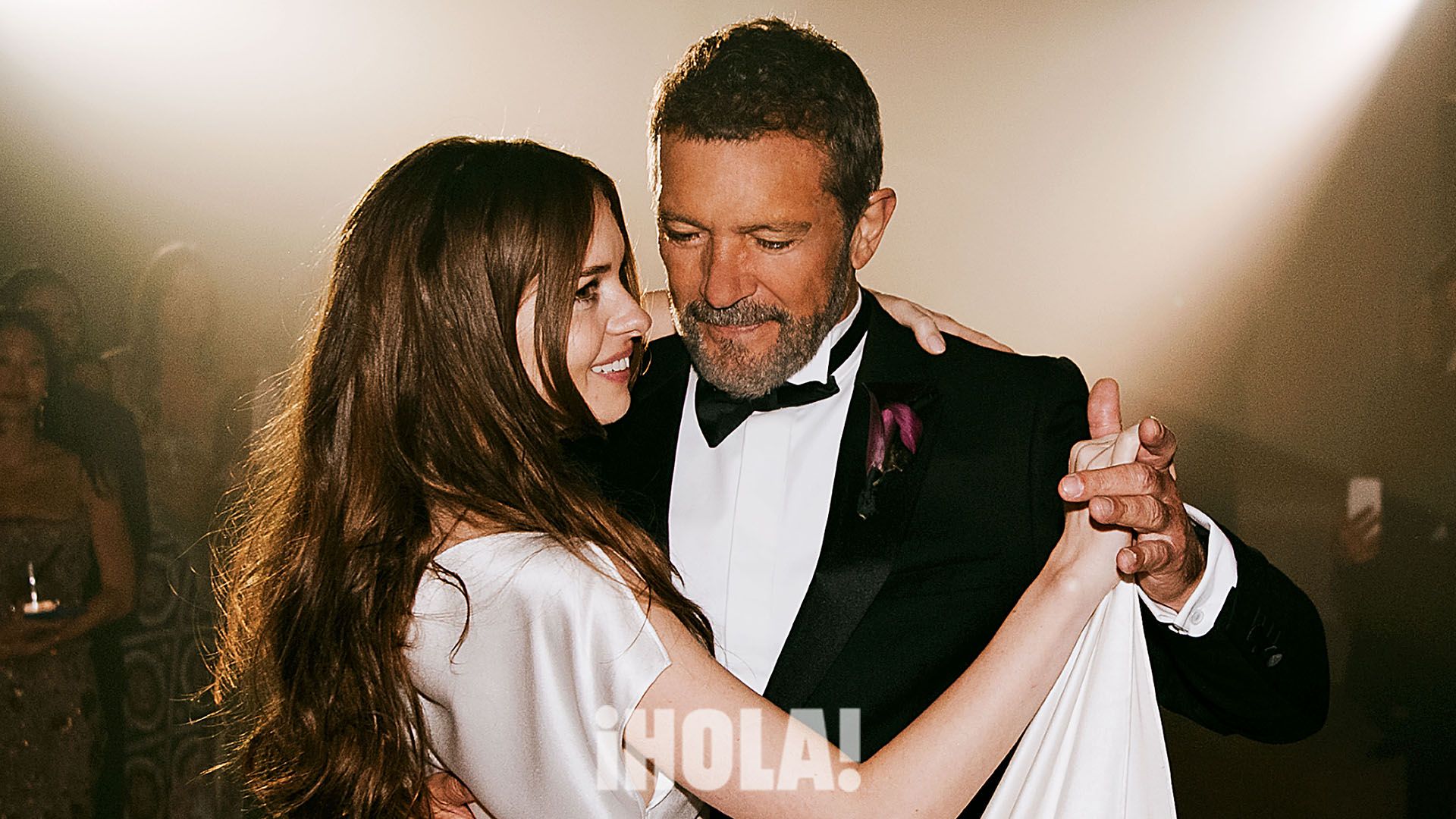 Antonio Banderas bailando con su hija Stella