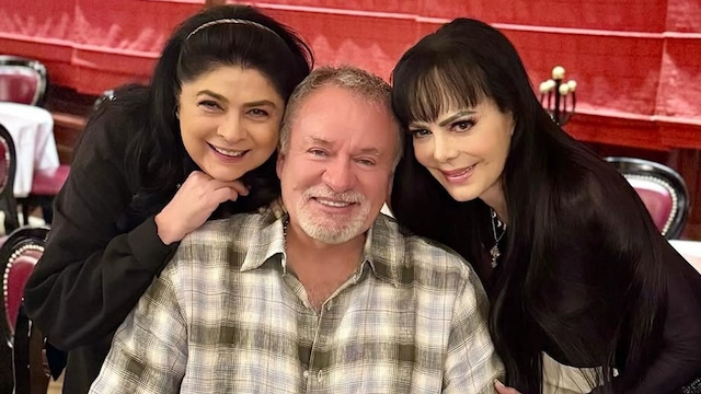 Victoria Ruffo, 'El Güero' Castro y Maribel Guardia juntos