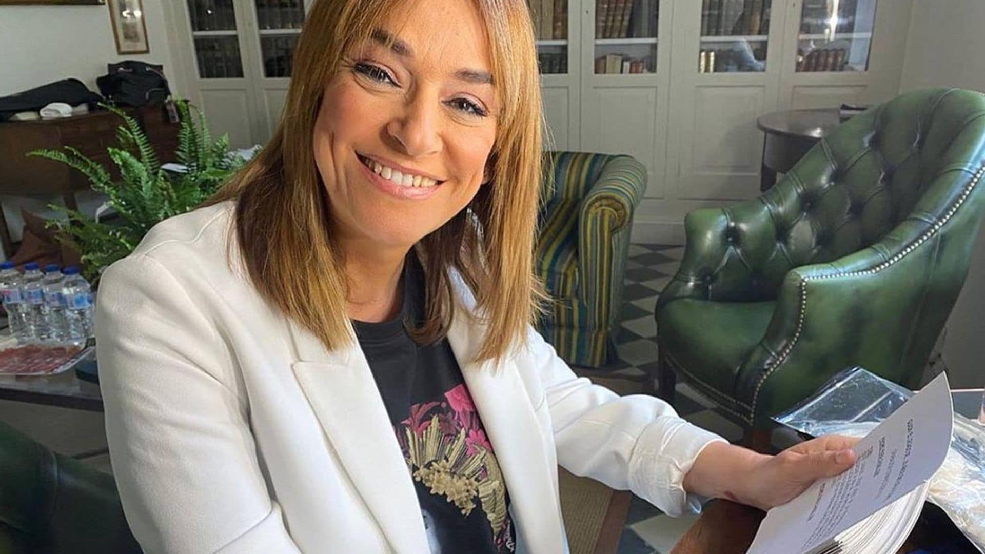 La imagen de Toñi Moreno en su primer programa ¡con tan solo 17 años!