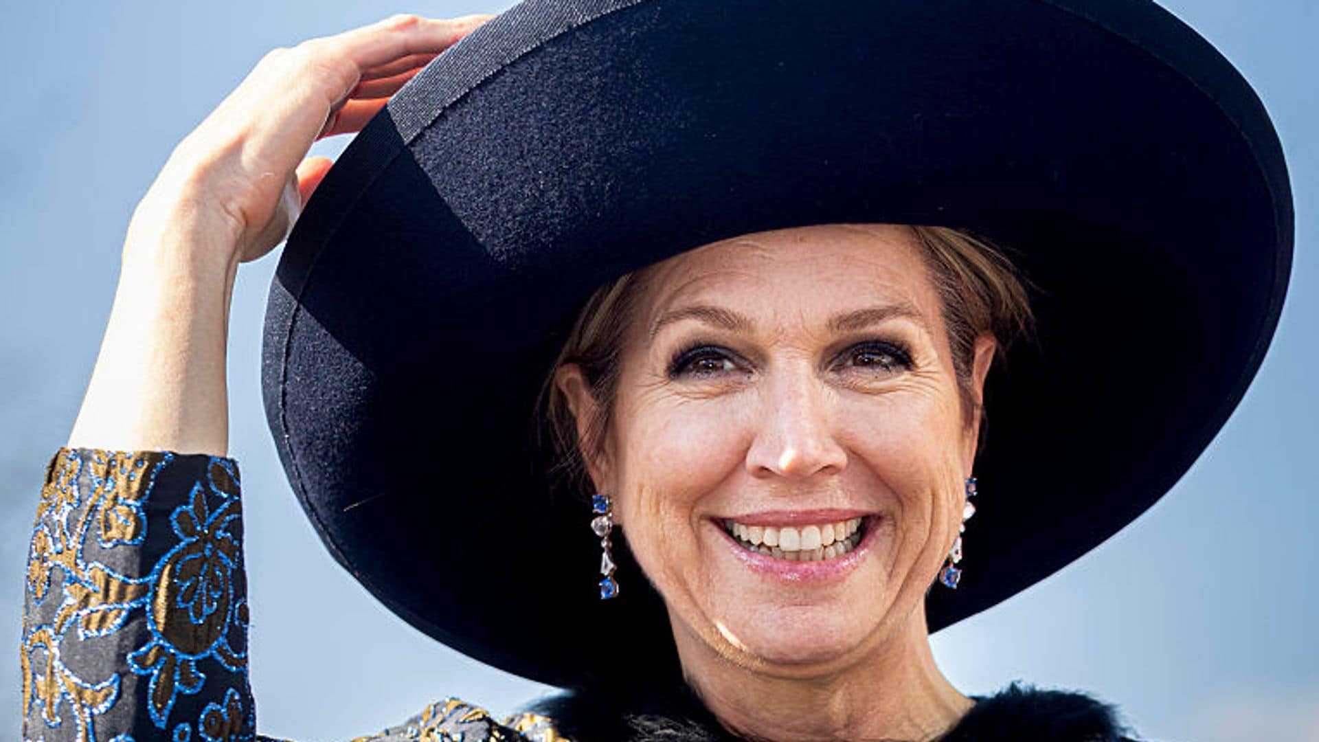 Máxima de Holanda sorprende en estas imágenes de lo más inesperadas