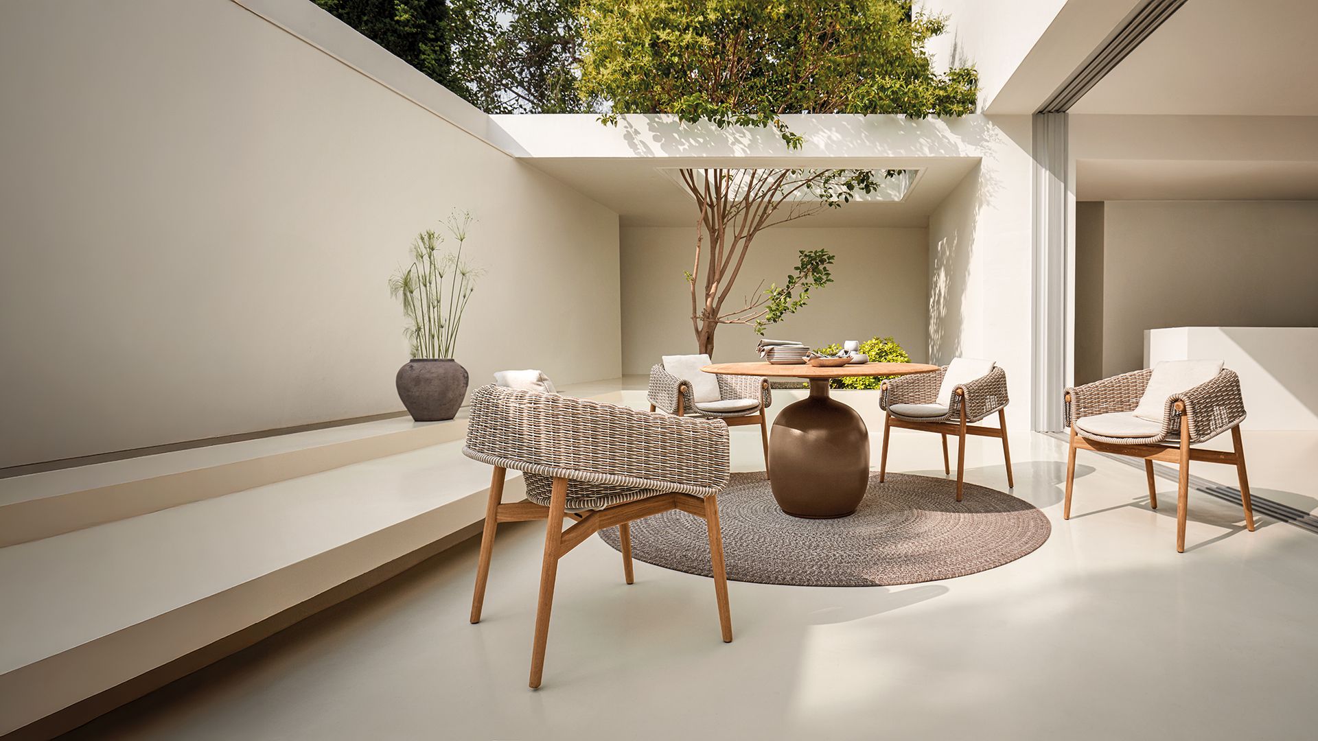 Patio minimalista