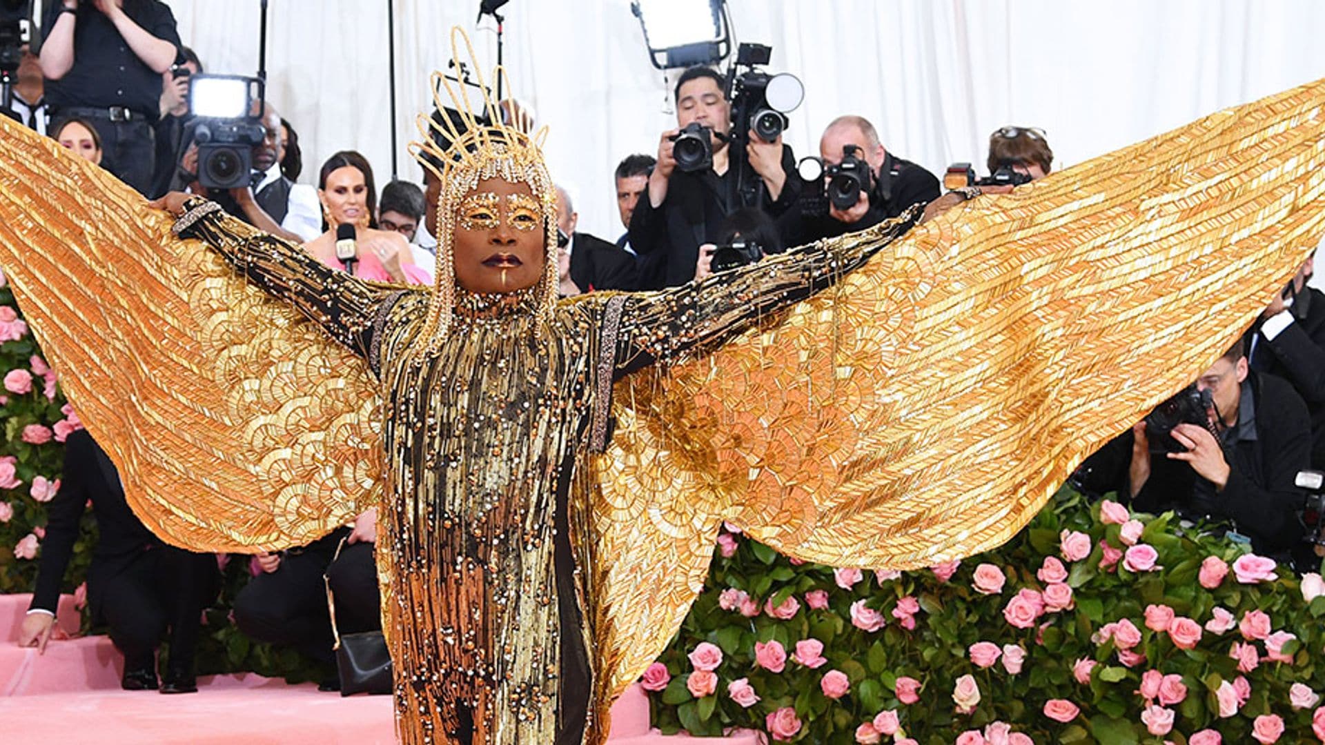 Billy Porter y su look de inspiración egipcia fueron el centro de las miradas en la MET Gala