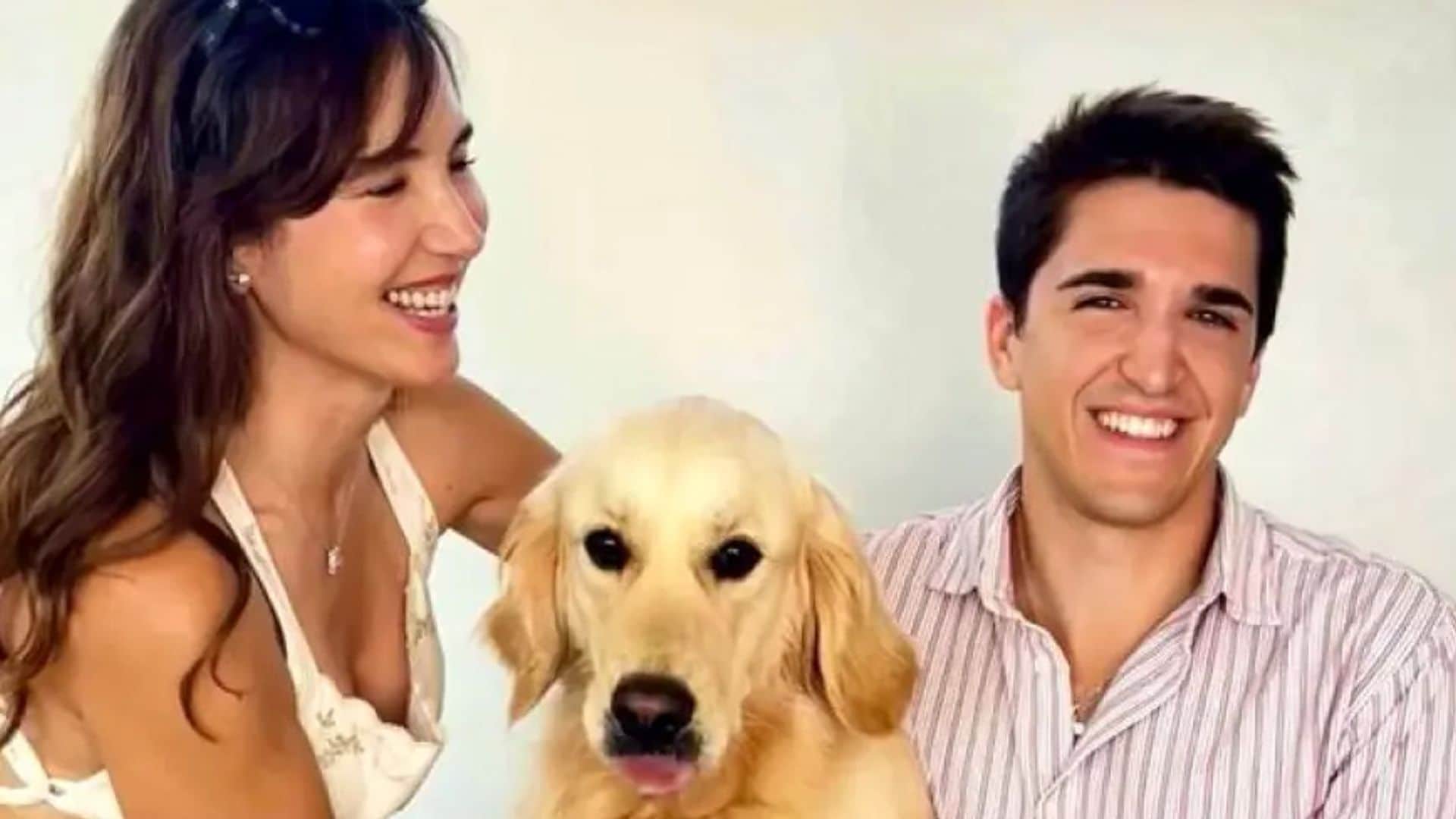 Paloma Lago se da un respiro en medio de la tormenta para celebrar el cumpleaños de su hijo, Javier García-Obregón