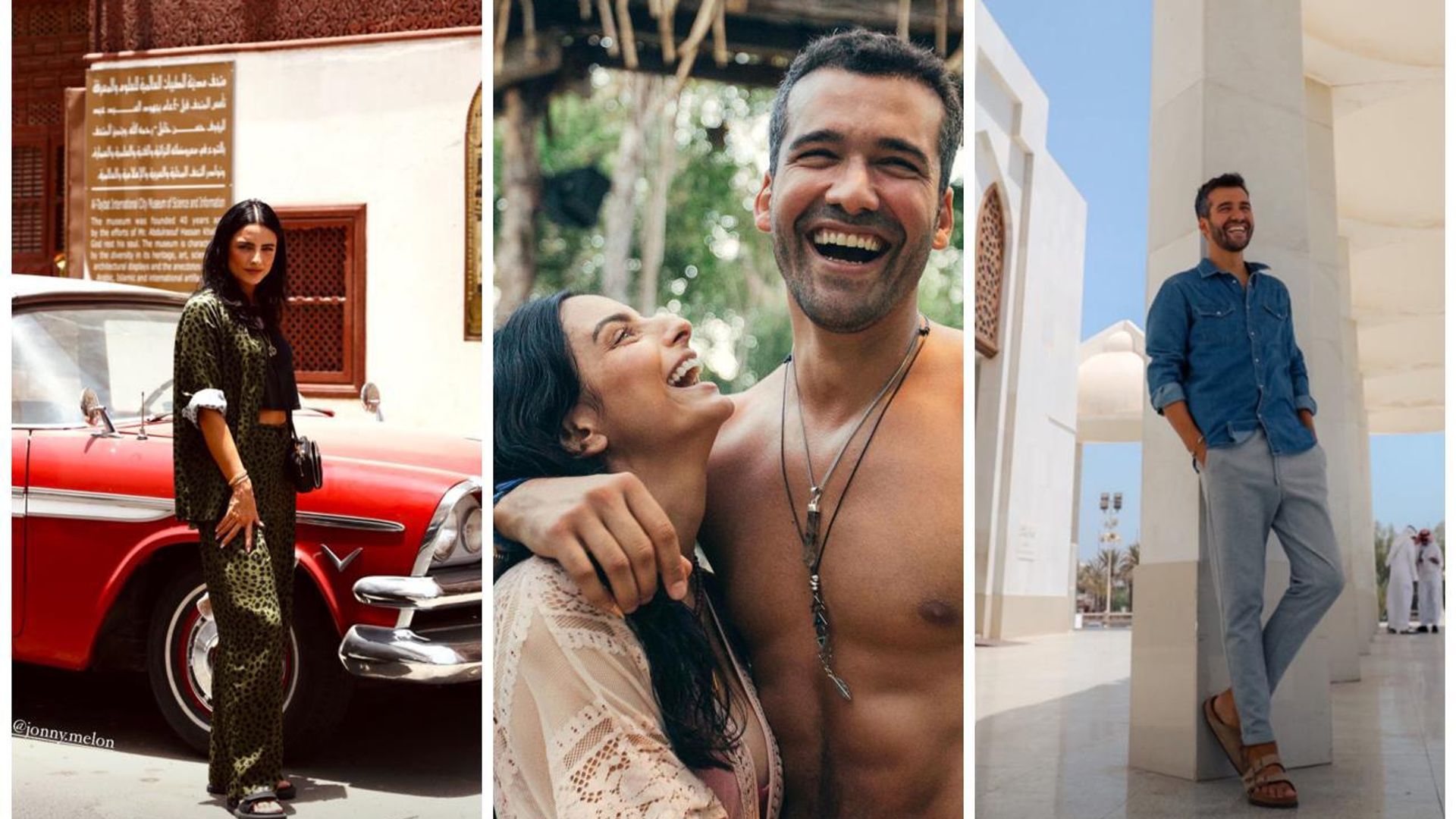 Aislinn Derbez y su novio recorren Arabia Saudita