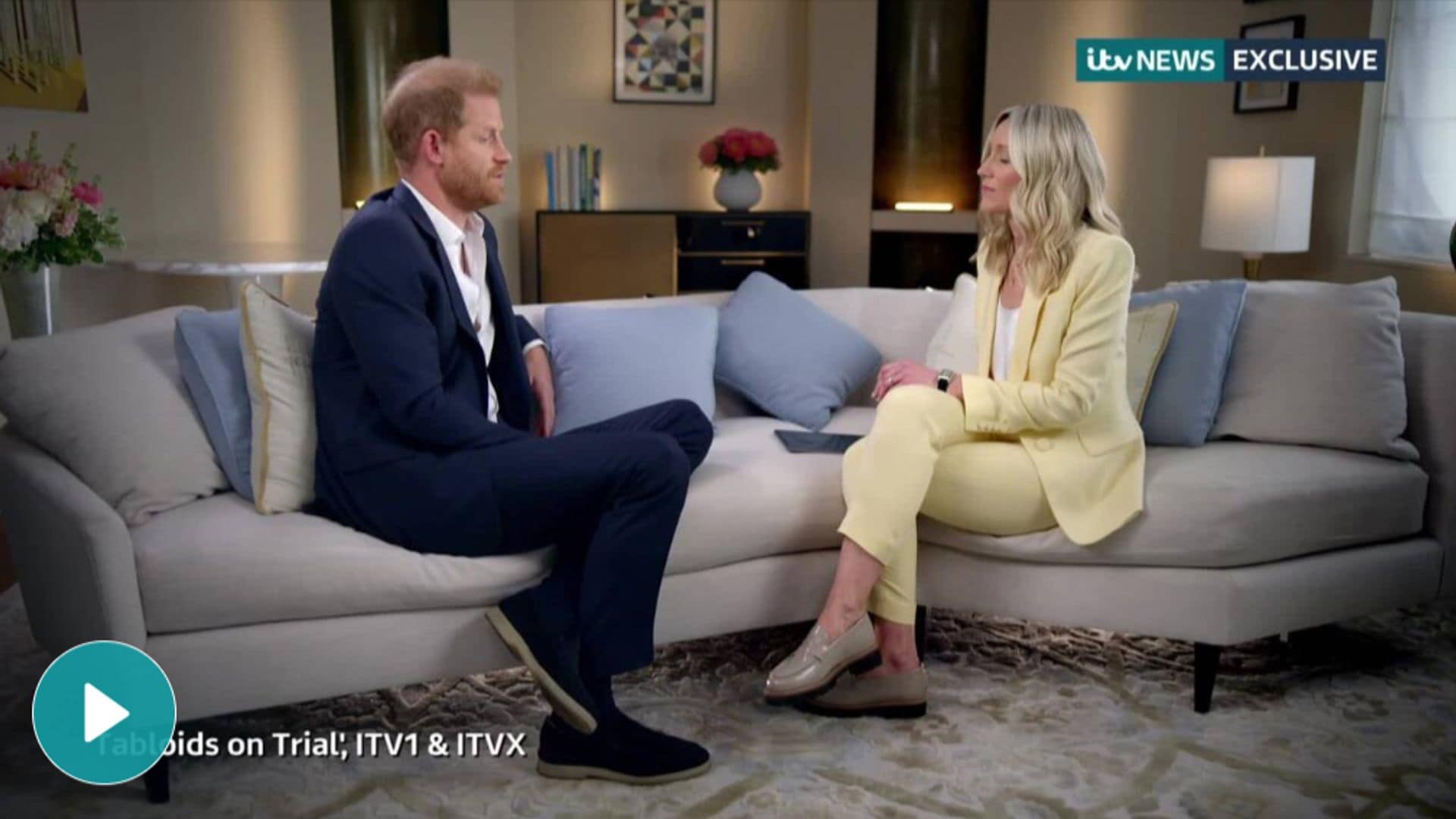 Harry para ITV News