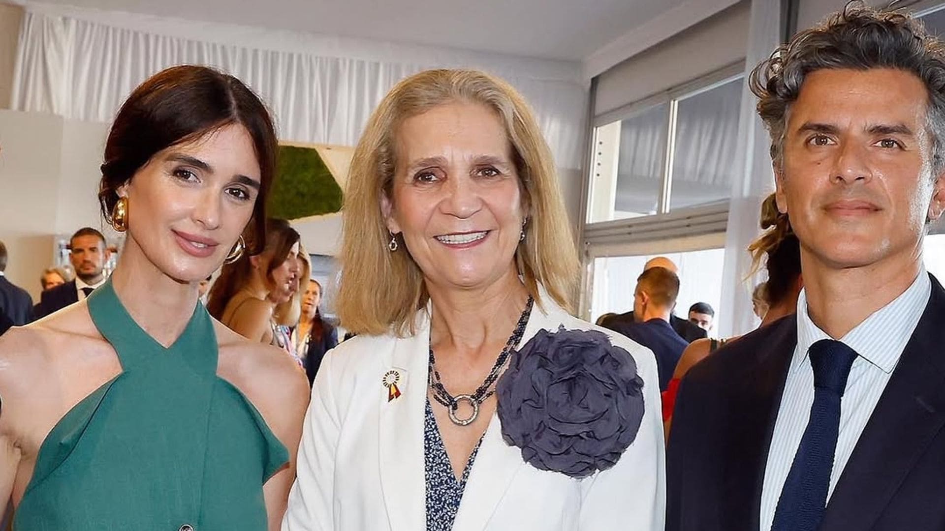 Paz Vega comparte su encuentro con la infanta Elena en Alemania: "Qué emocionante ver brillar a España así"
