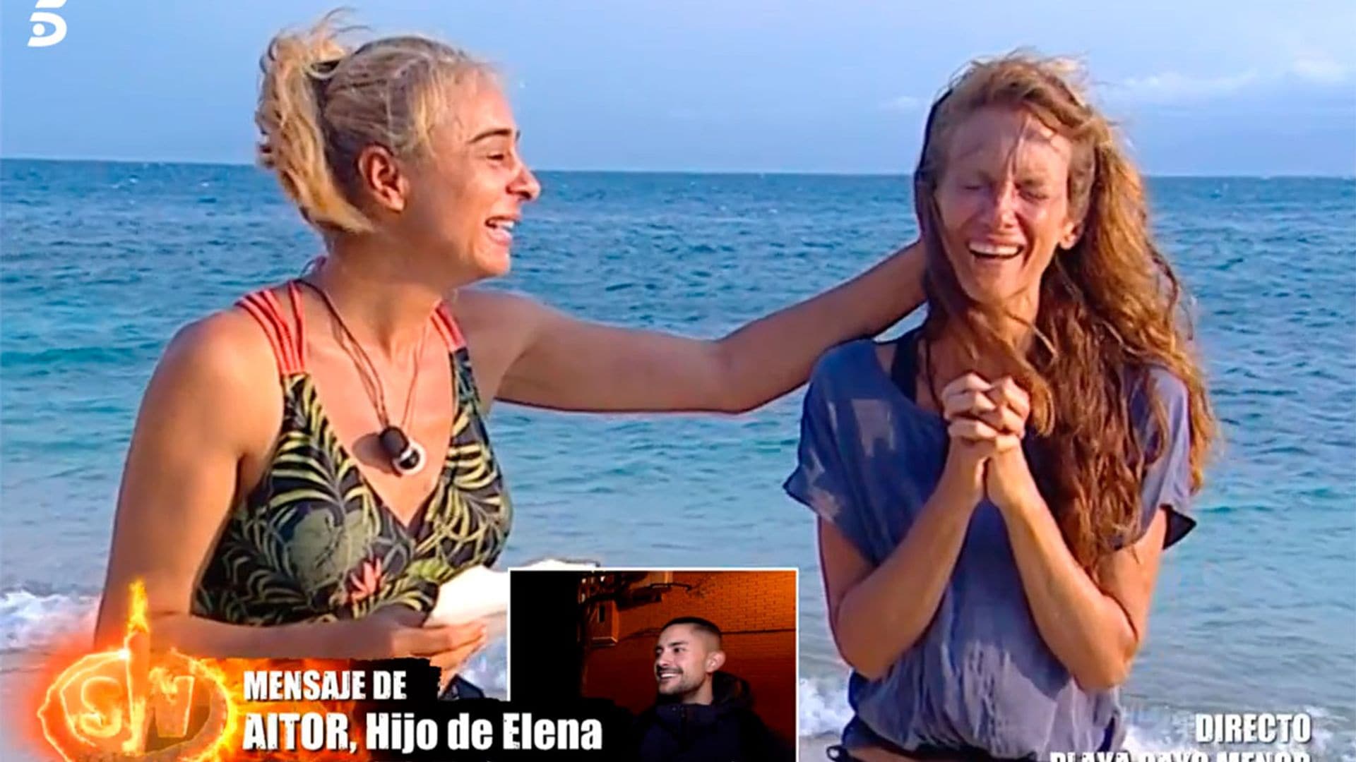Elena rompe a llorar gracias a la sorpresa de su hija Adara: '¡Qué regalo me acabas de hacer!'
