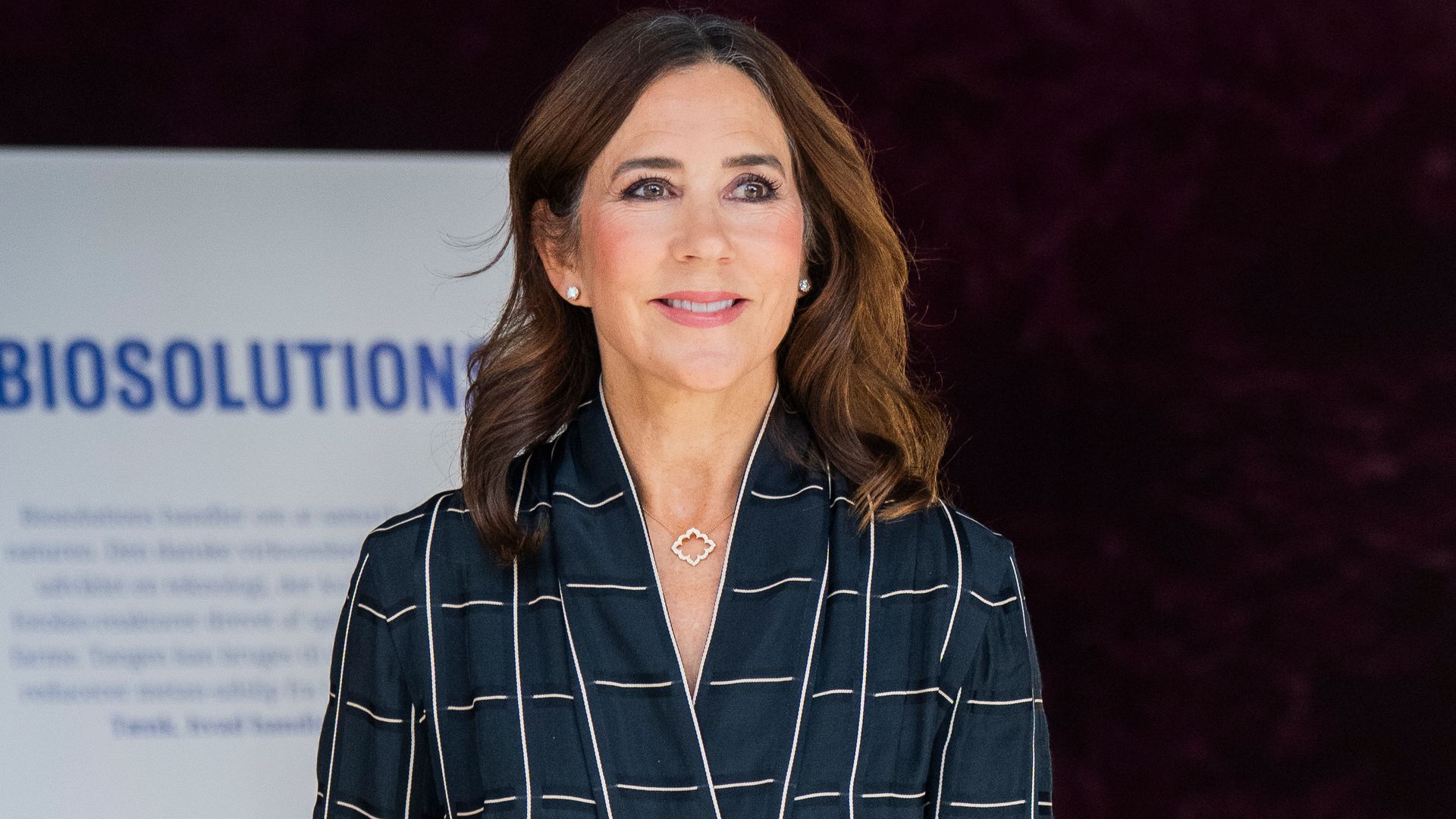 Mary de Dinamarca durante la entrega de los premios de la Cámara de Comercio danesa en el Bella Center de Copenhague (septiembre de 2026).