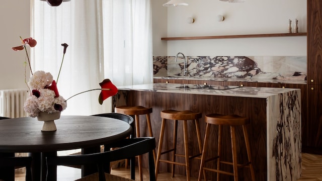 Cocina abierta al comedor