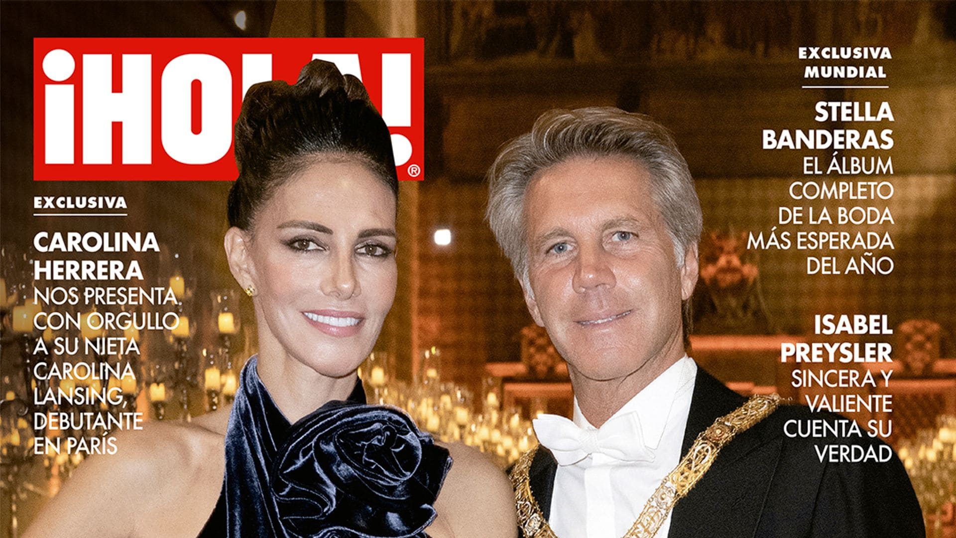 Adriana Abascal y el Príncipe Filiberto de Saboya 