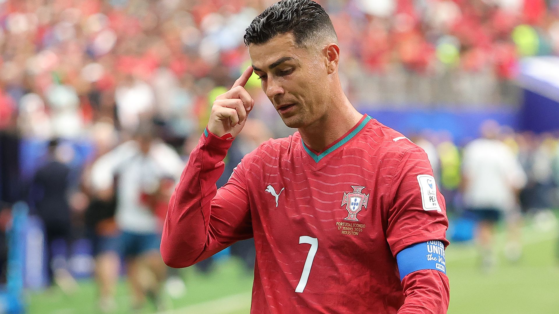 Cristiano Ronaldo durante el Mundial de Fútbol 2026