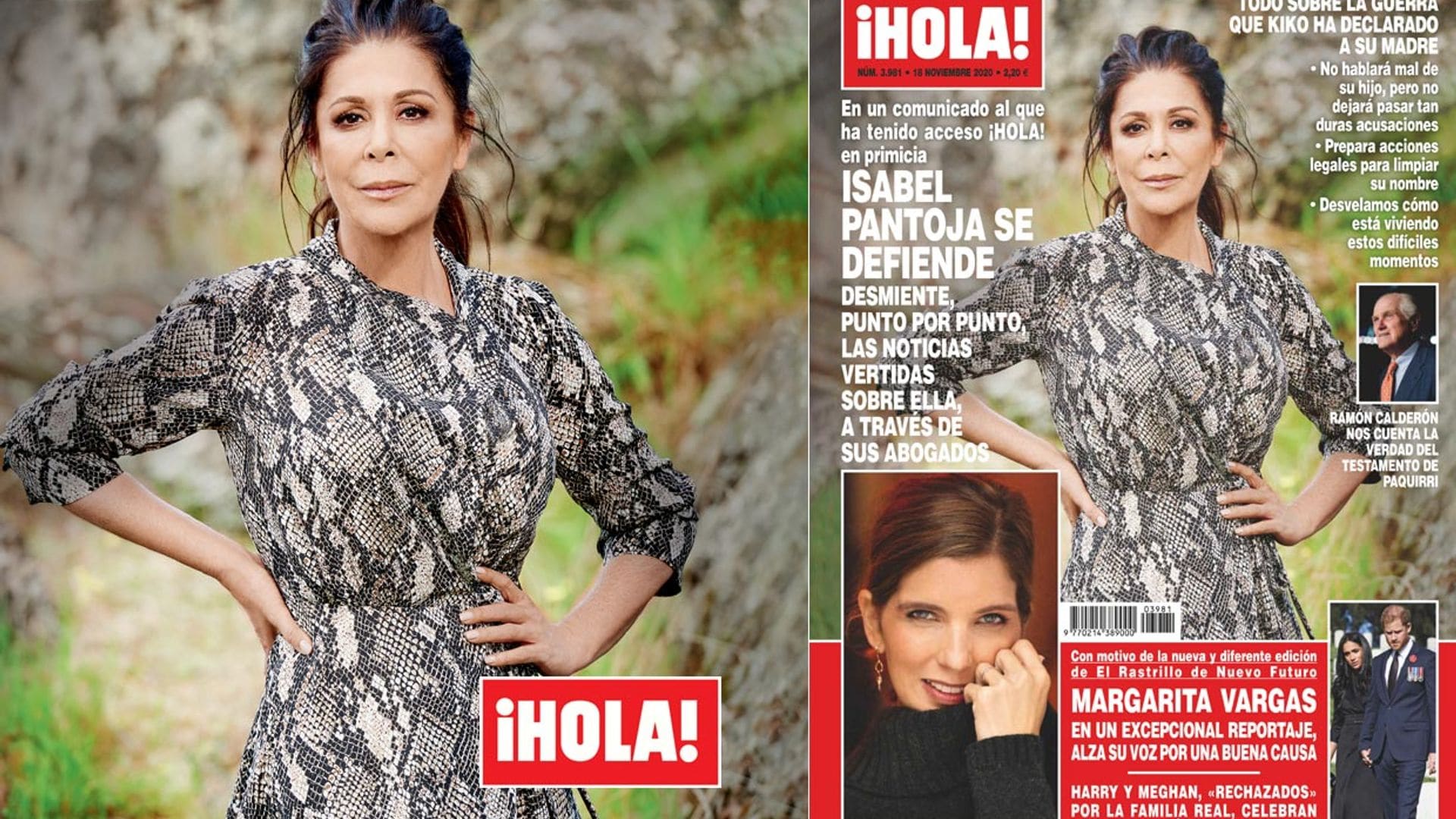 En ¡HOLA, Isabel Pantoja se defiende