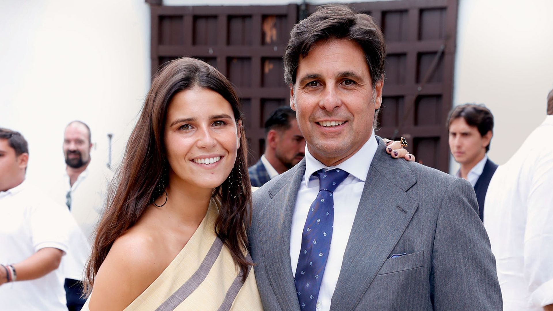 Fran Rivera con su hija Tana