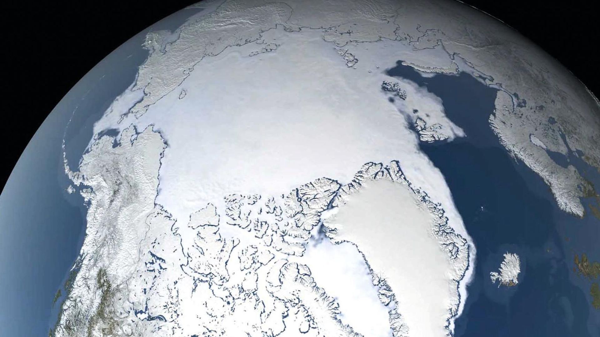 Así afecta el calentamiento global al hielo del Ártico