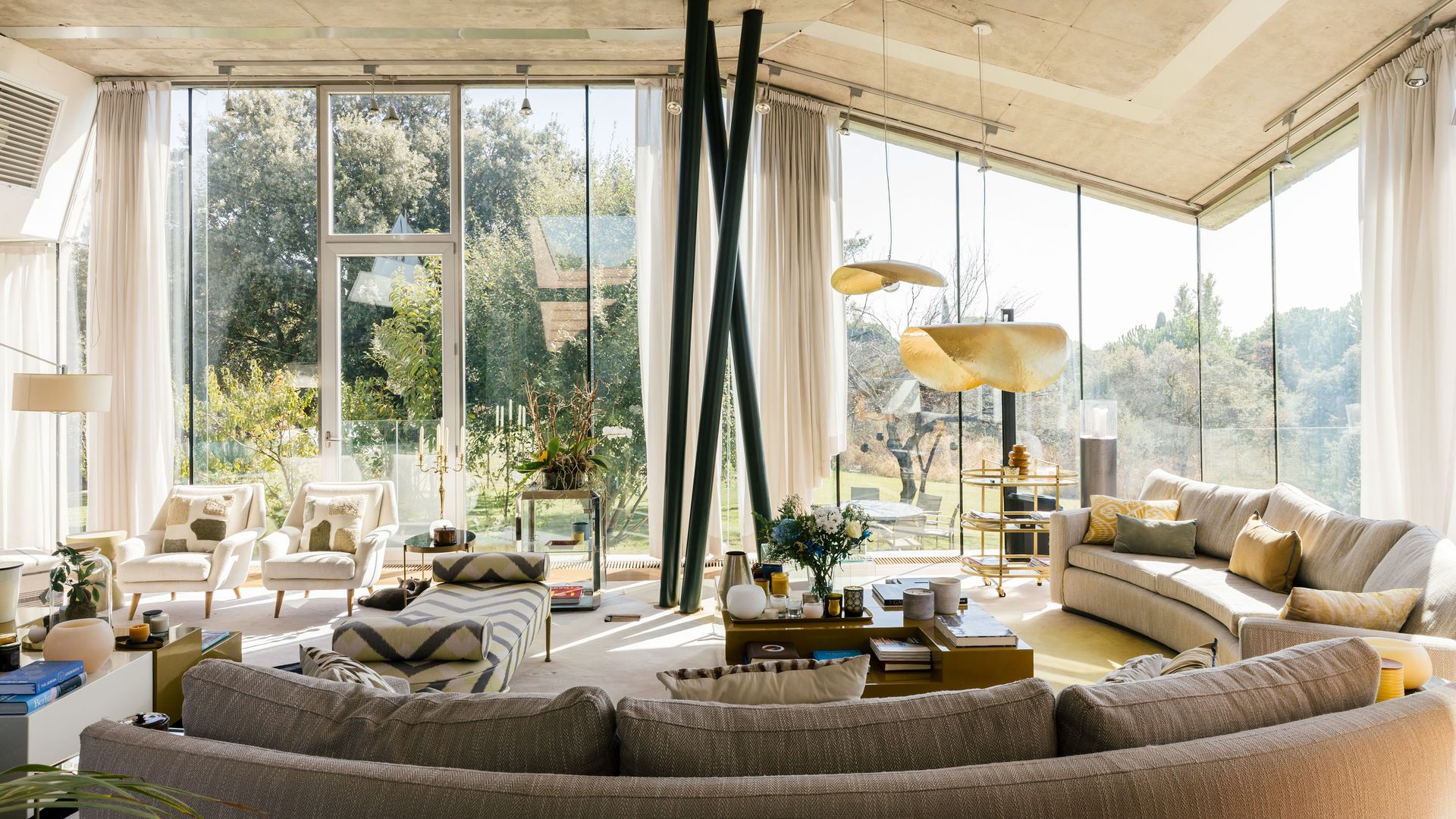 Comedor de la casa de Martín y Nina Varsavsky