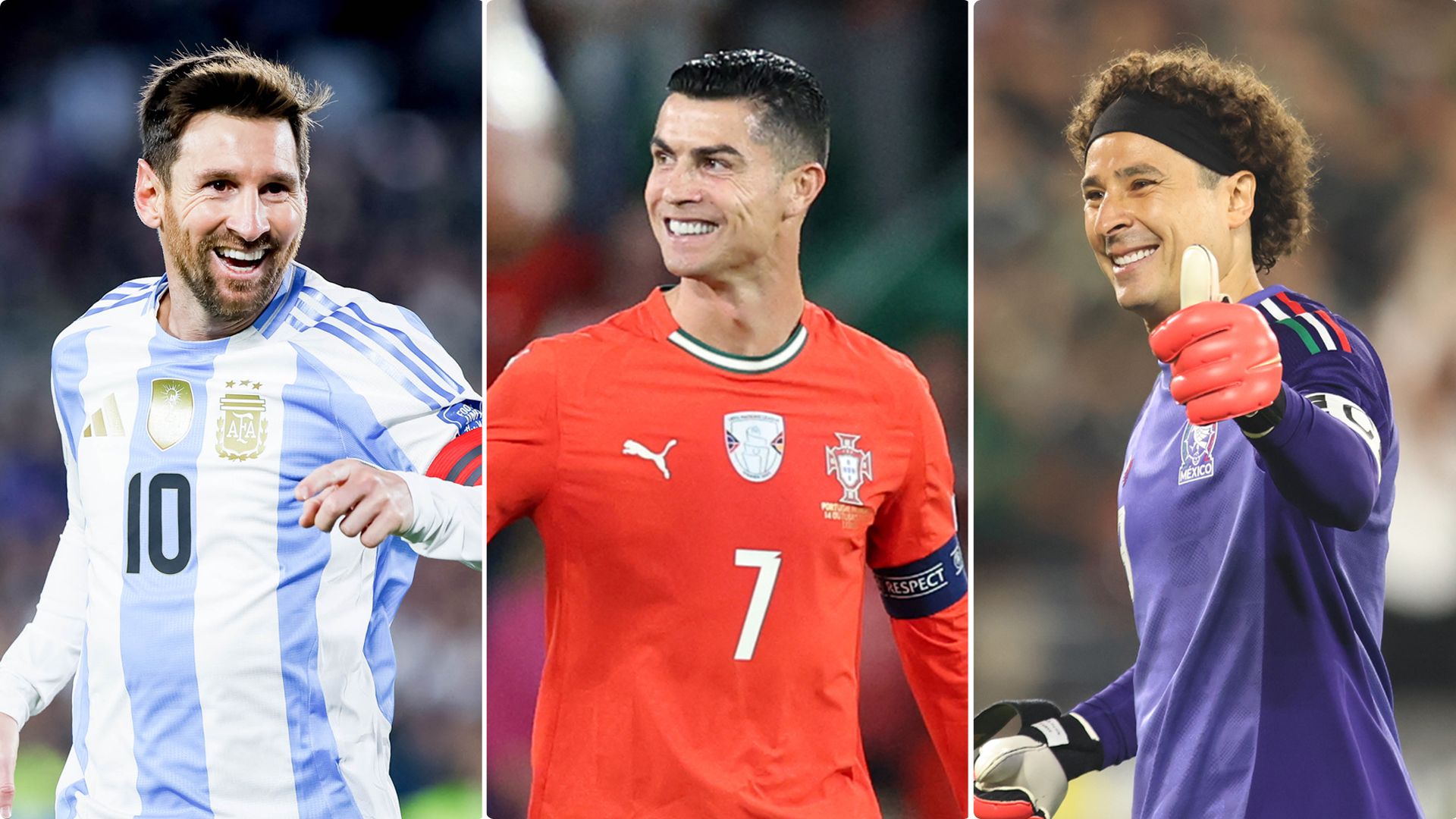 De Lionel Messi a Cristiano Ronaldo y Guillermo Ochoa: los futbolistas que juegan su último Mundial en 2026