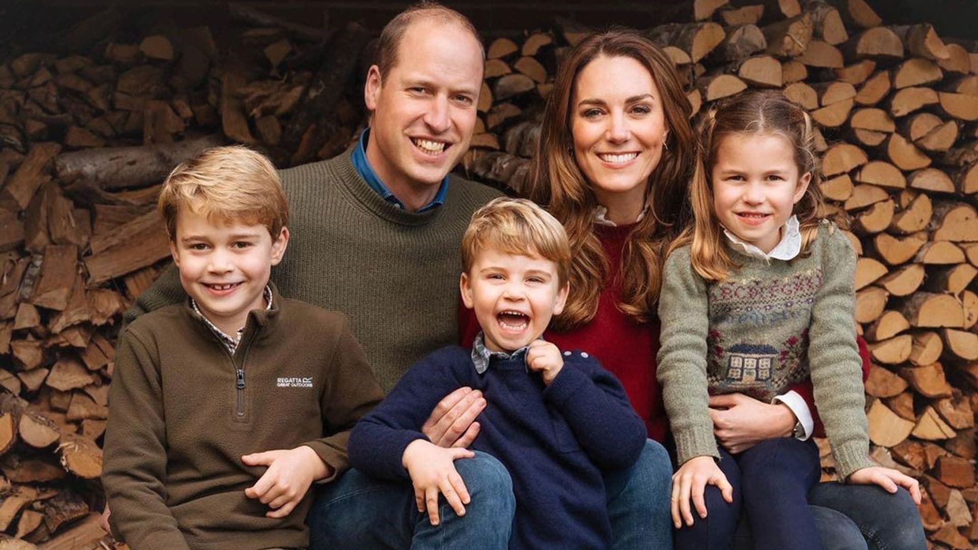 George y Charlotte dan junto a su padre (y por sorpresa) el pistoletazo de salida de la media maratón