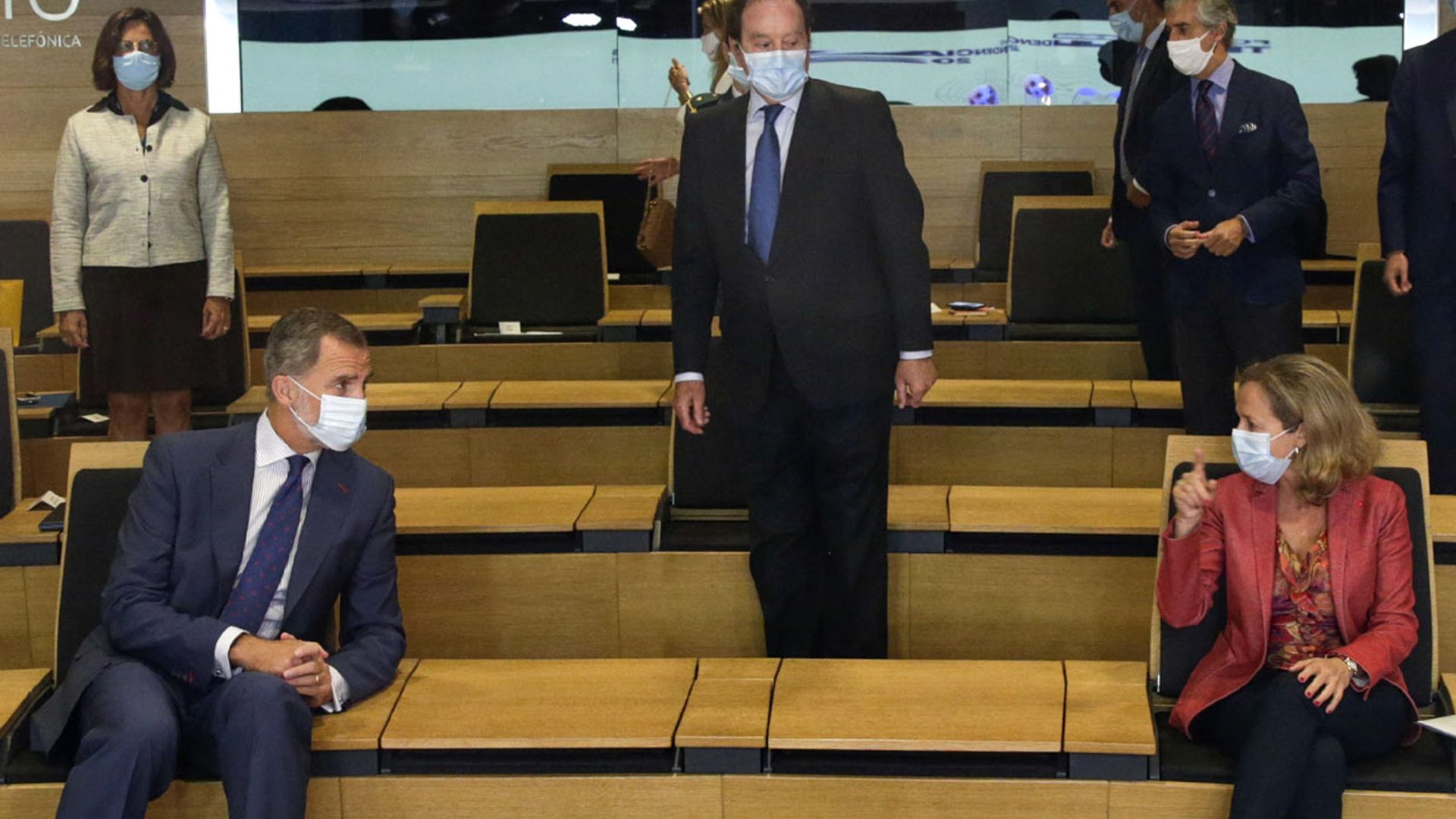 El Rey, con la élite política y económica en un foro sobre los desafíos tras la pandemia