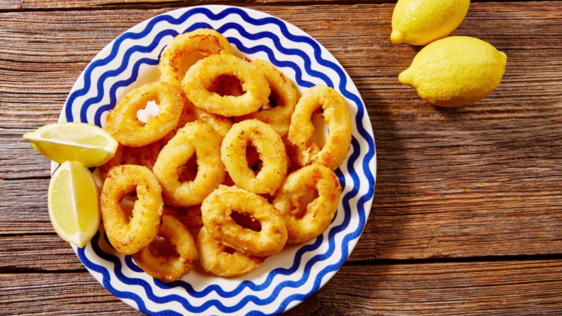 Calamares rebozados