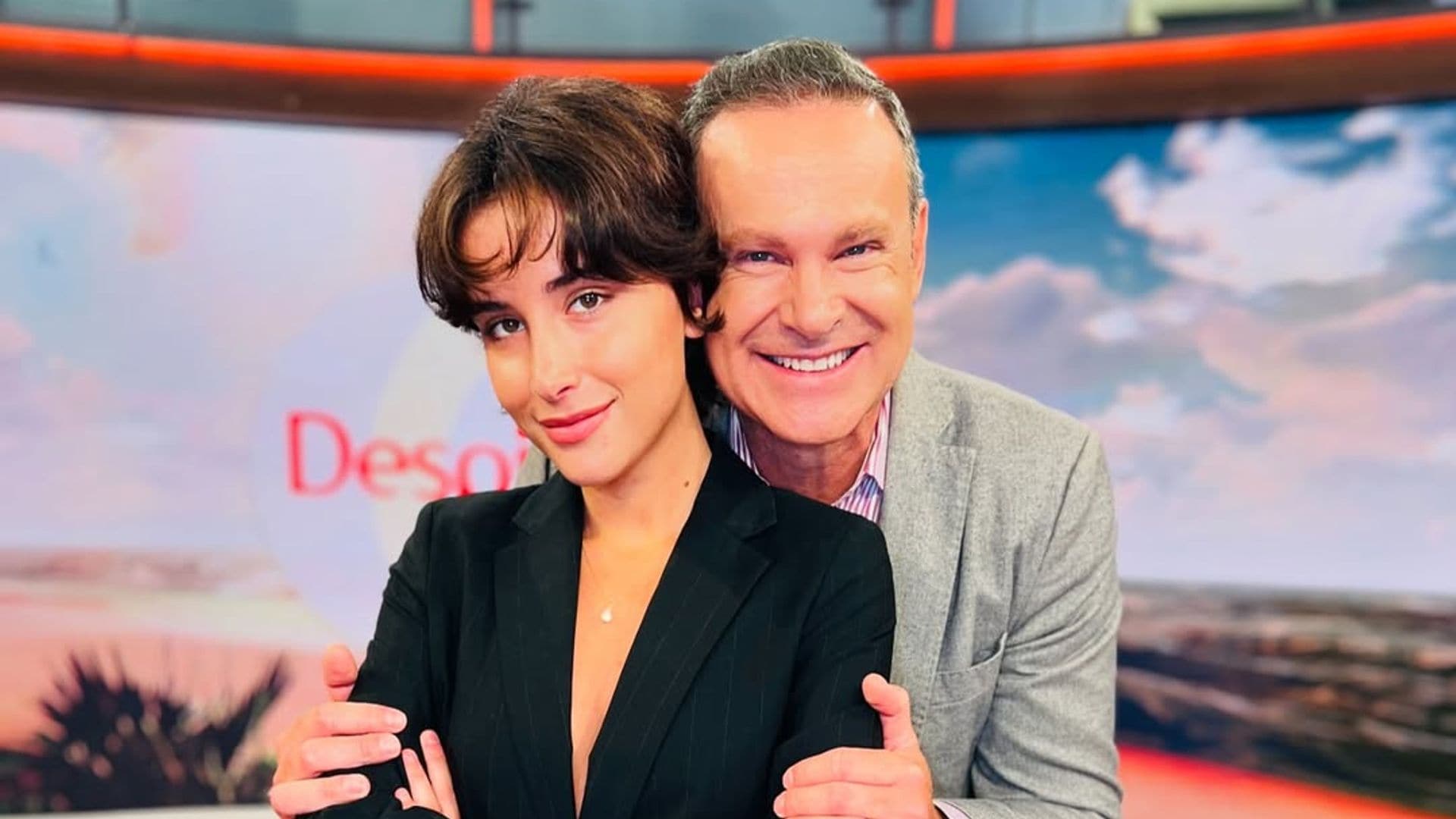 Alan Tacher, orgulloso del talento de su hija Hannah en sus primeros pasos profesionales