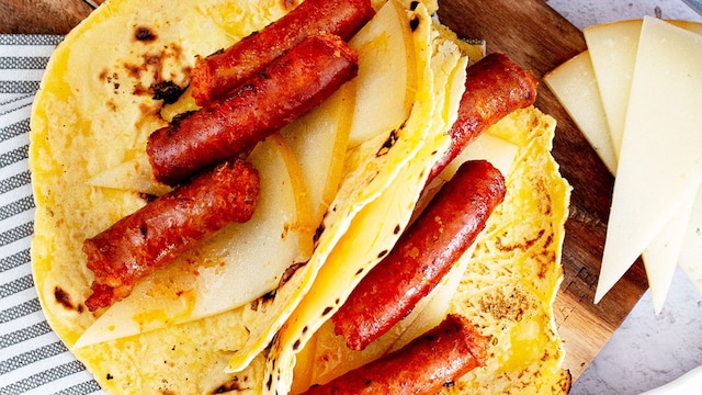 talos de txistorra queso belai