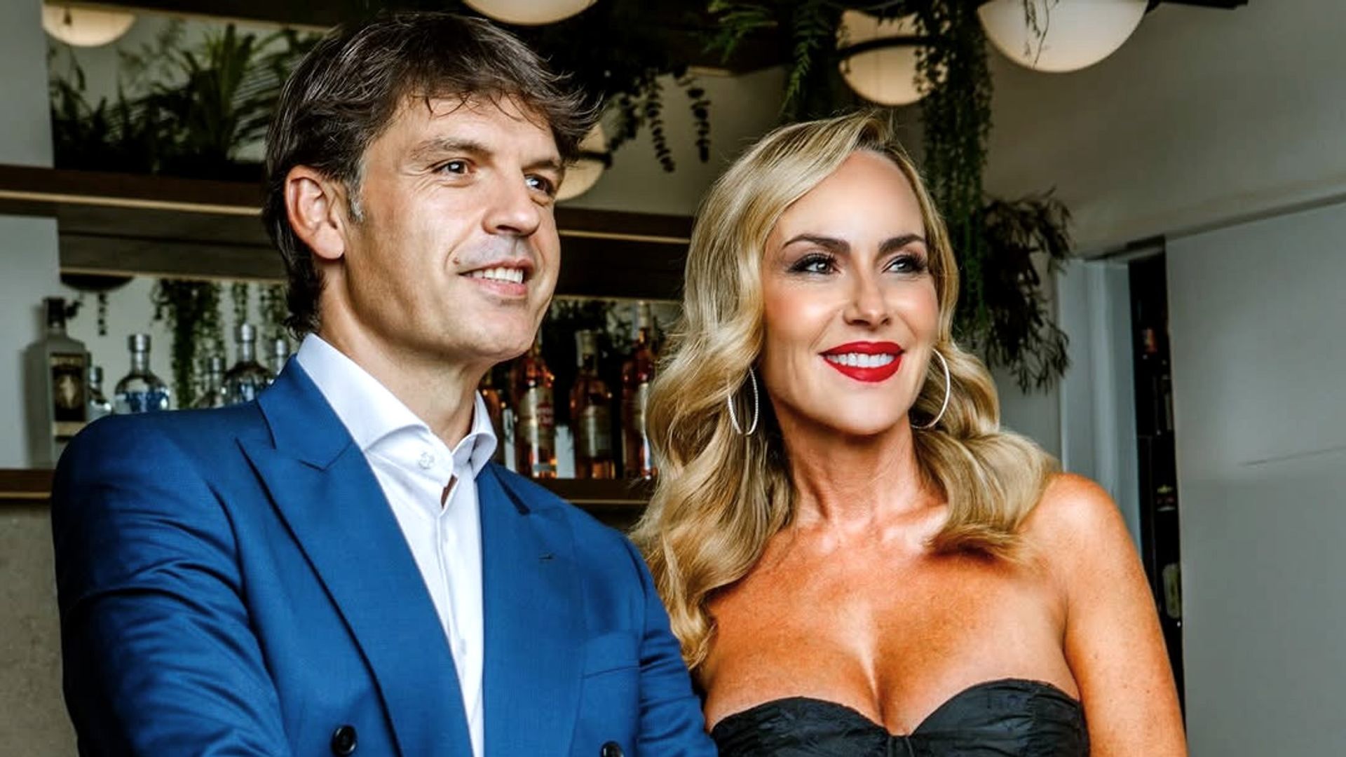 Fernando Morientes y Vicky López