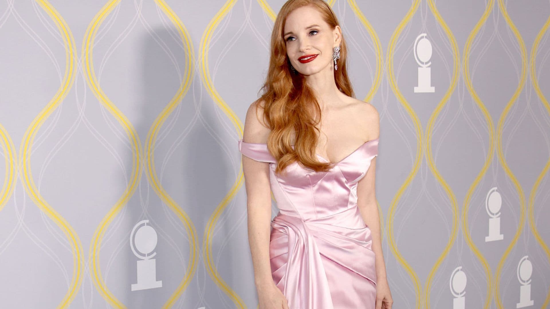 La glamurosa elección de Jessica Chastain y otros lookazos de los Tony Awards