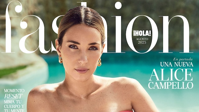 Alice Campello, portada de FASHION agosto