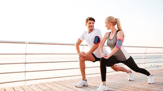 deporte pareja
