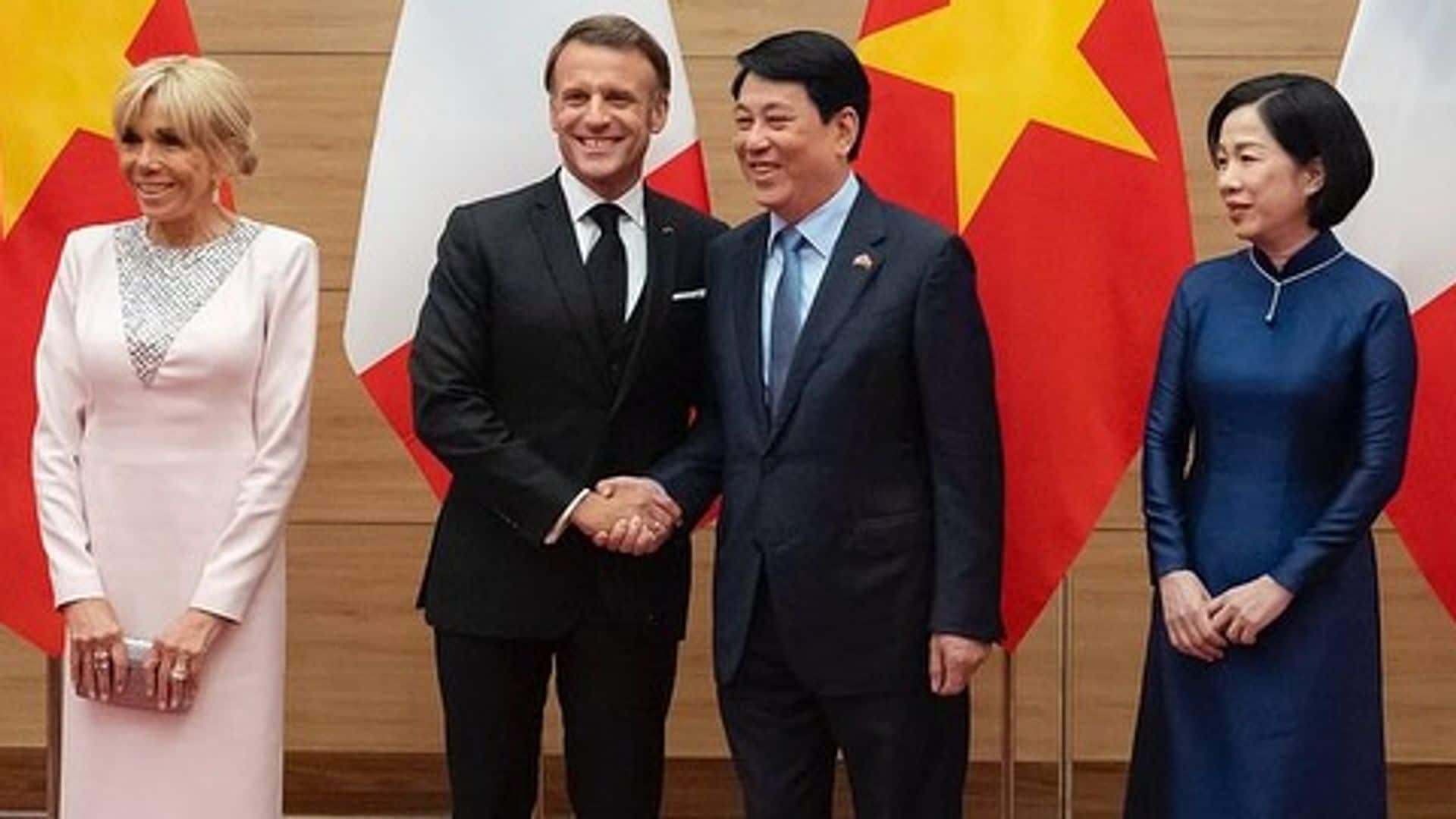 Emmanuel y Brigitte Macron bajo la lupa: gestos, miradas y posturas que marcan la diferencia