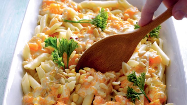 macarrones calabaza