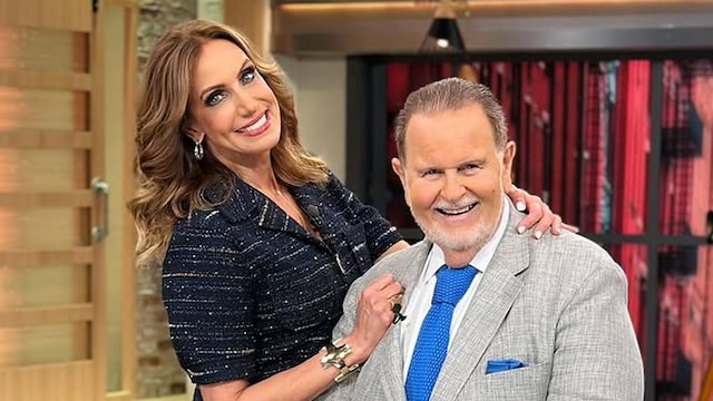 Lili Estefan y Raúl de Molina en 'El Gordo y la Flaca'