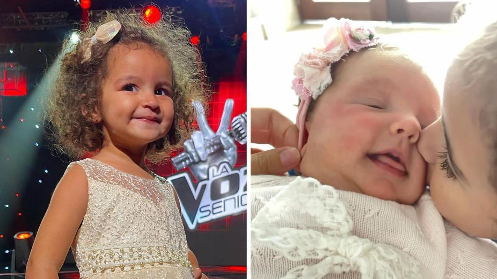 ¡Amor de hermanas! Mya Michelle, la hermanita más cariñosa con la pequeña Melina