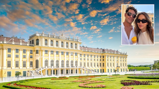 Palacio de Schonbrunn en Viena, Asutria, visitado por Rosana Zanetti y David Bisbal en sus vacaciones de 2025