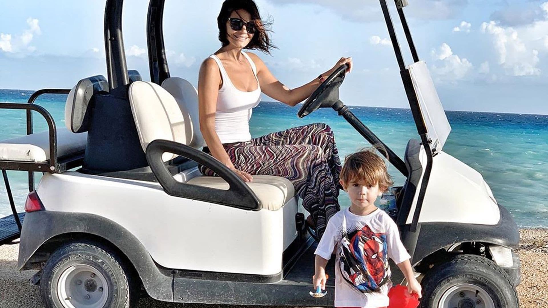 El increíble parecido de Elías, el hijo de María José Suárez, con Mowgli
