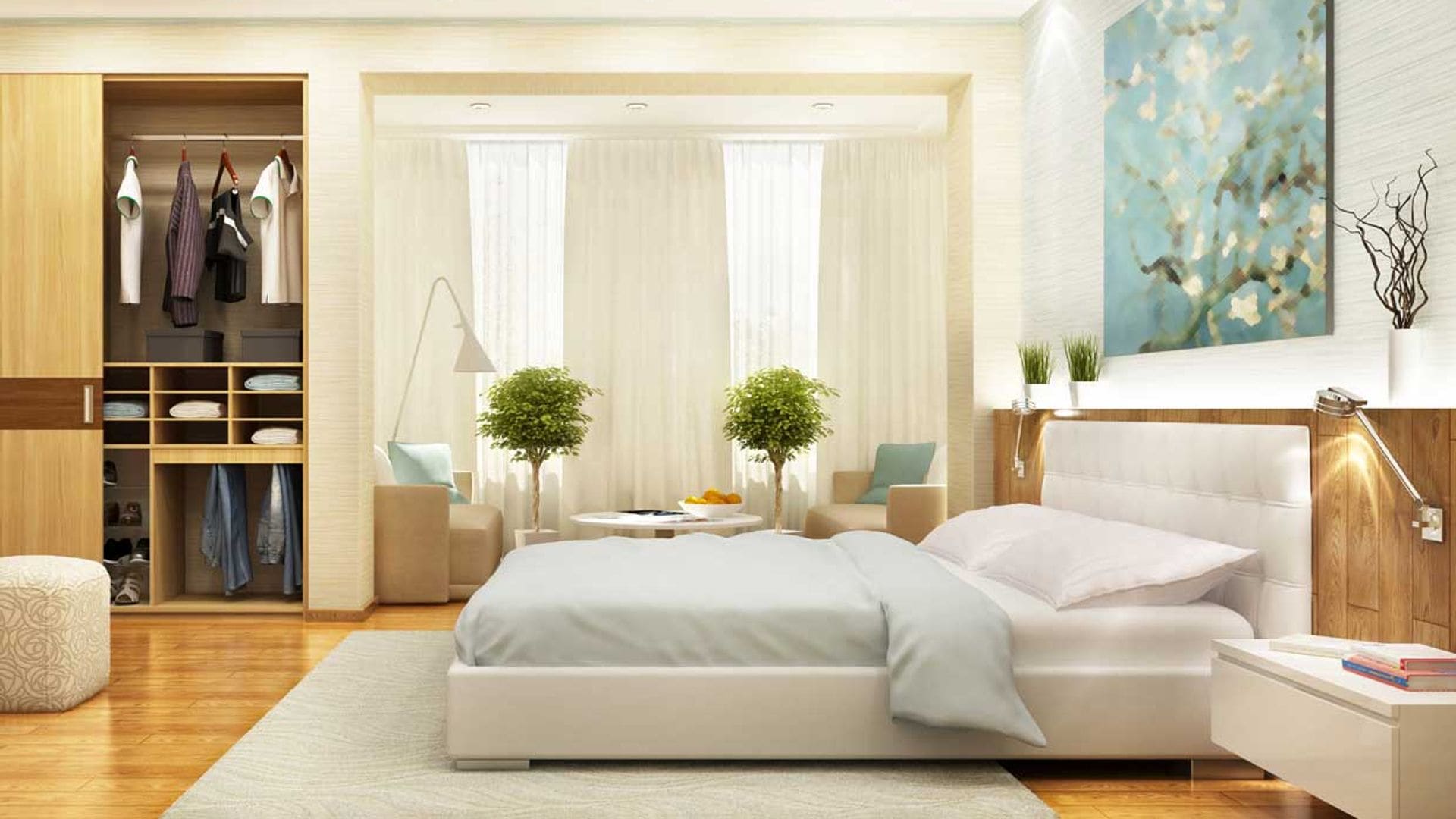 Ideas geniales para decorar un dormitorio de matrimonio grande