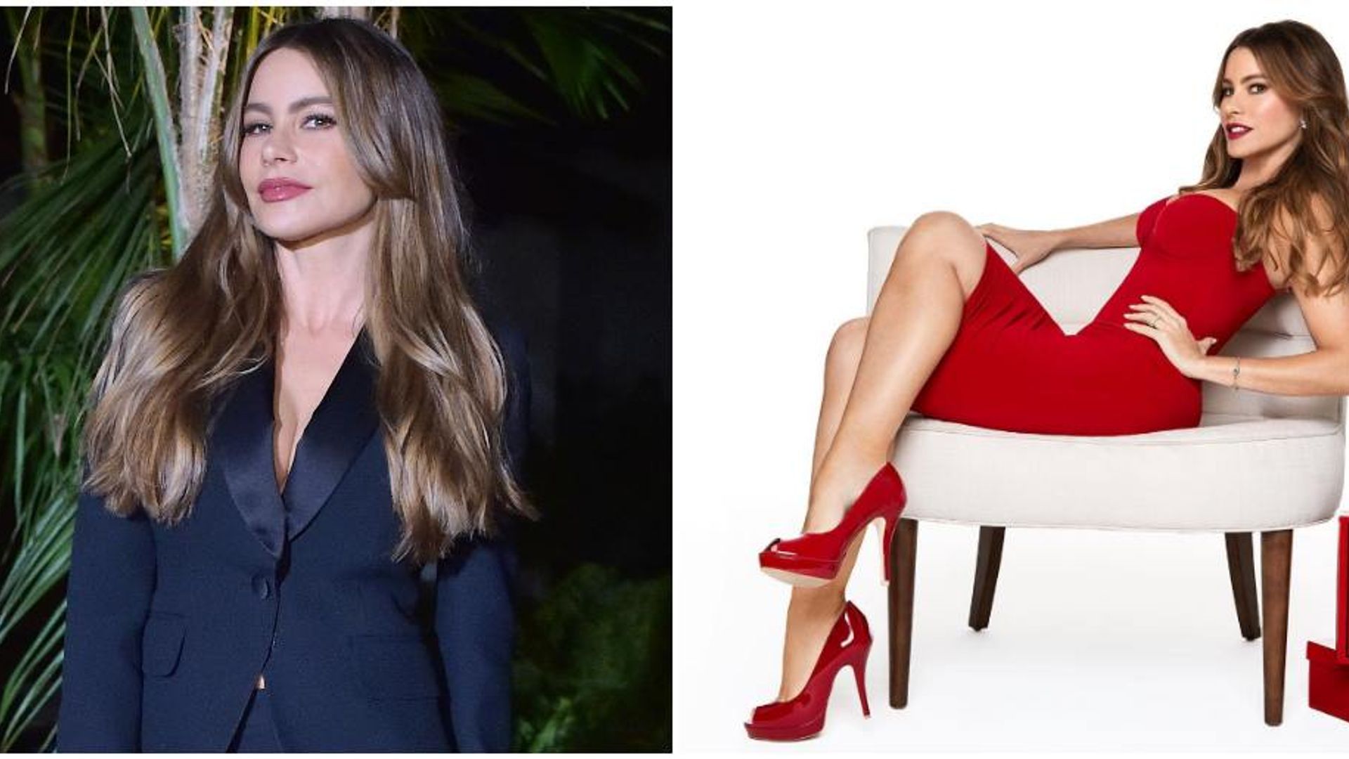 Descubre por qué el rojo es un 'must' de Sofía Vergara en estas fiestas