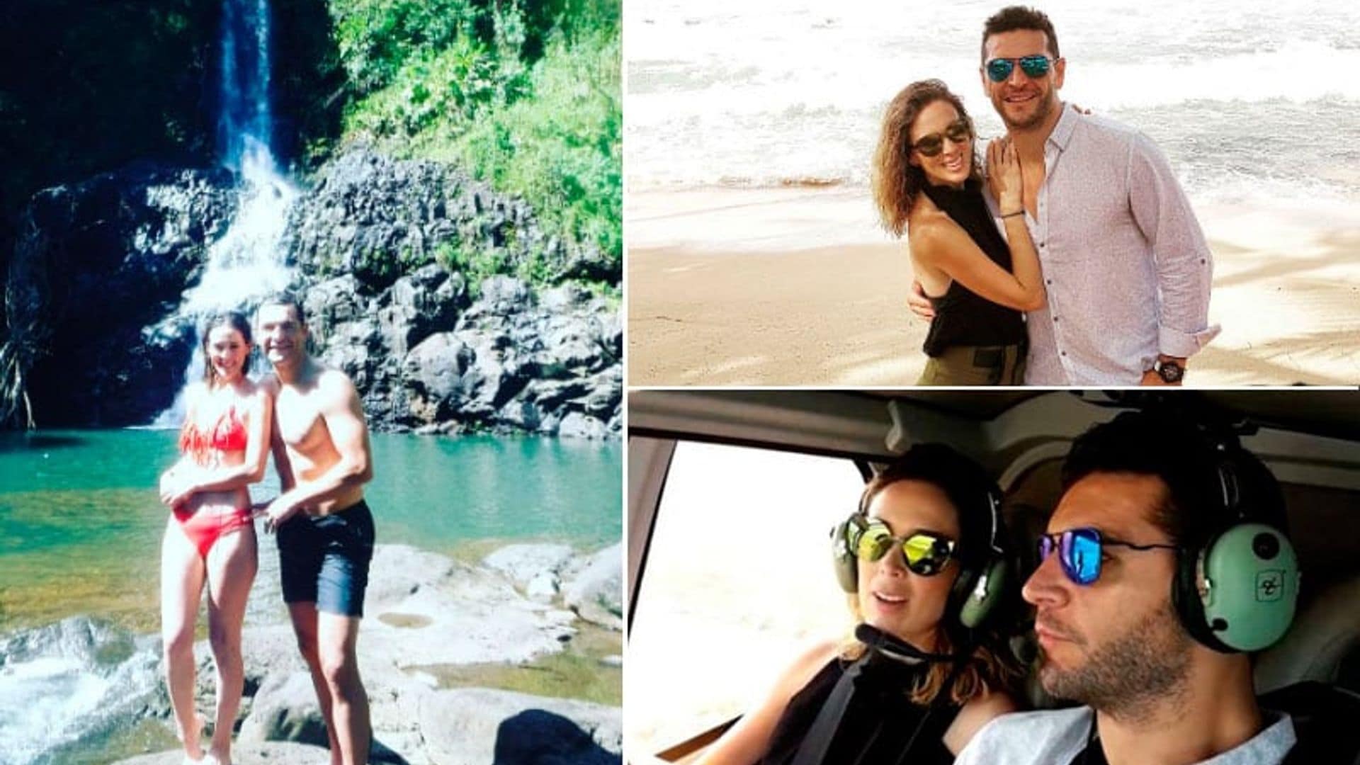 Como en segunda luna de miel, Jacky Bracamontes y Martín Fuentes de aventura por Hawái