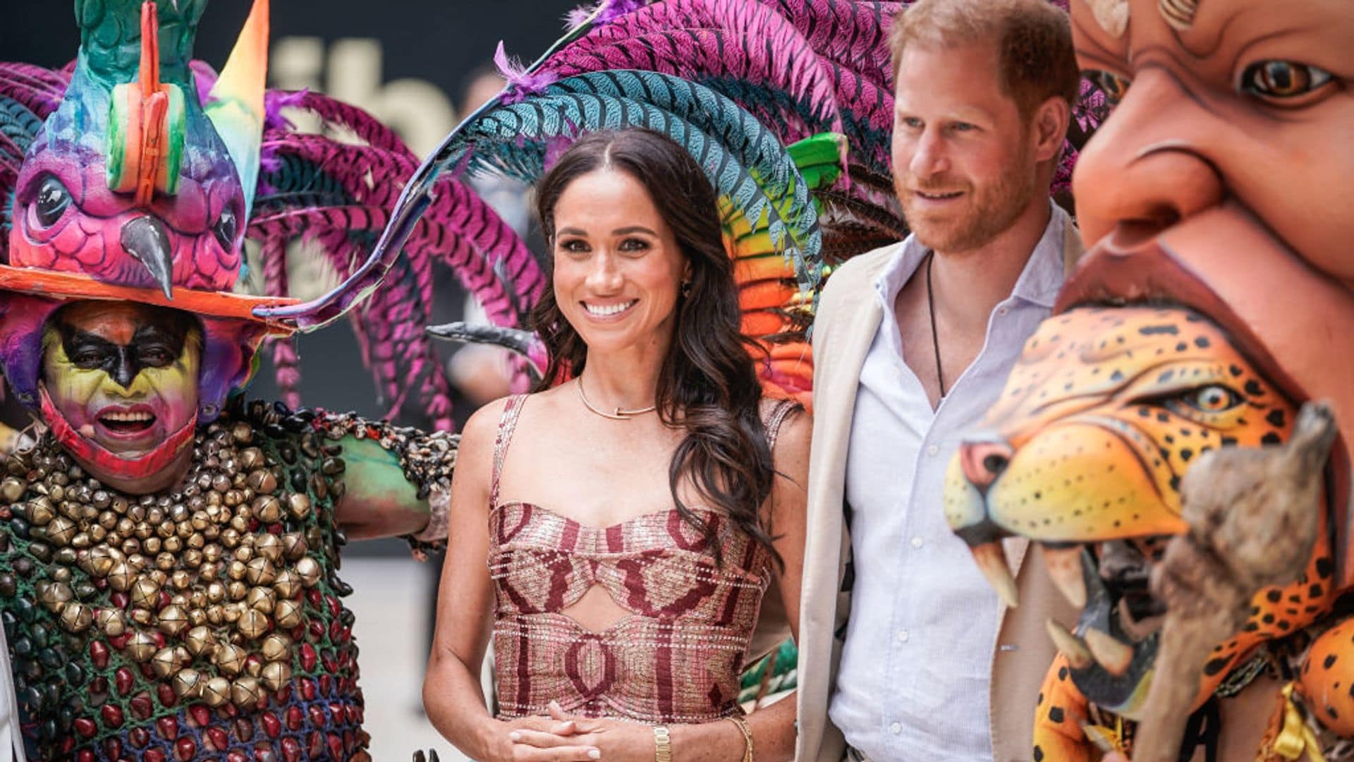 Meghan Markle y el príncipe Harry 